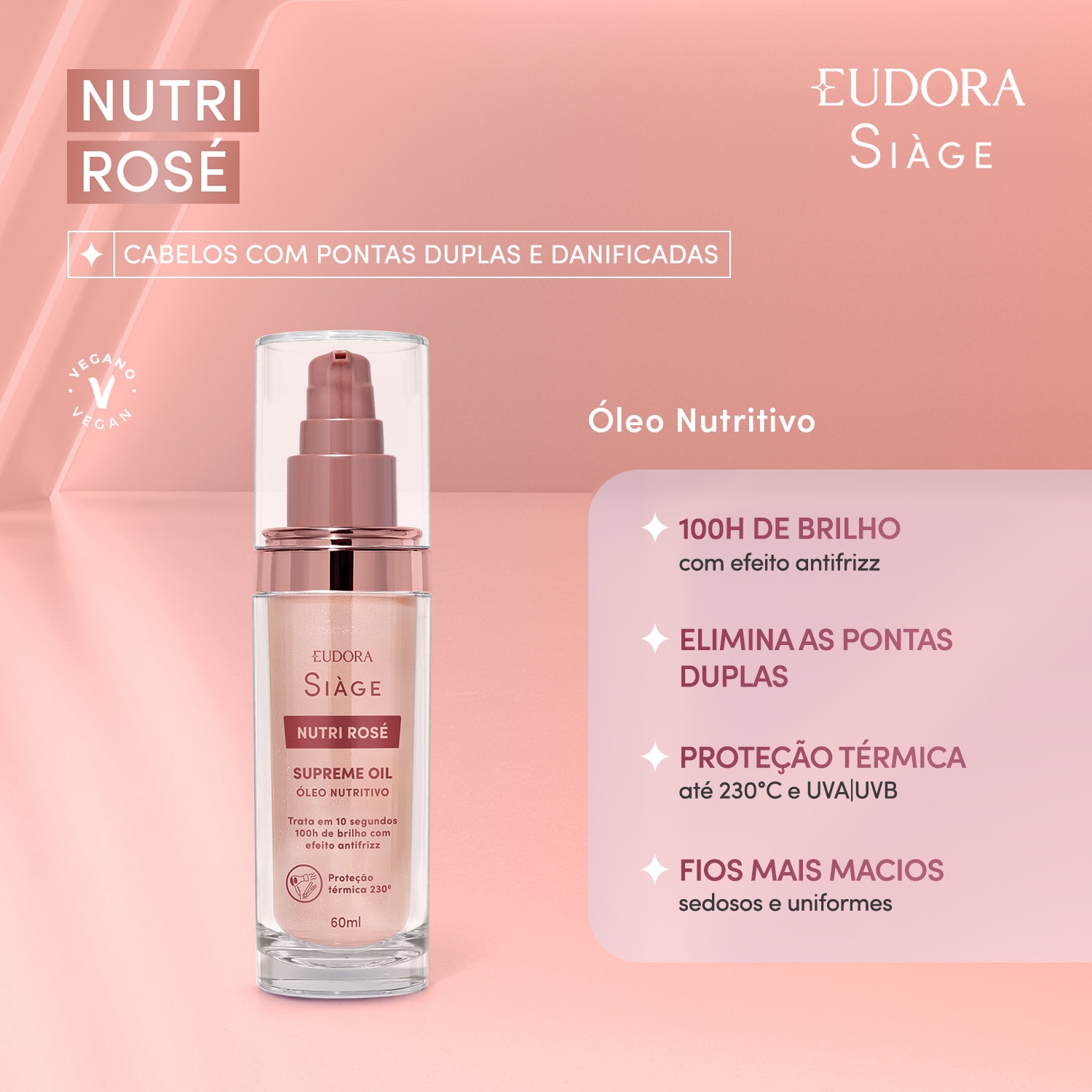 Supreme Oil Siàge Nutri Rosé 60ml 2