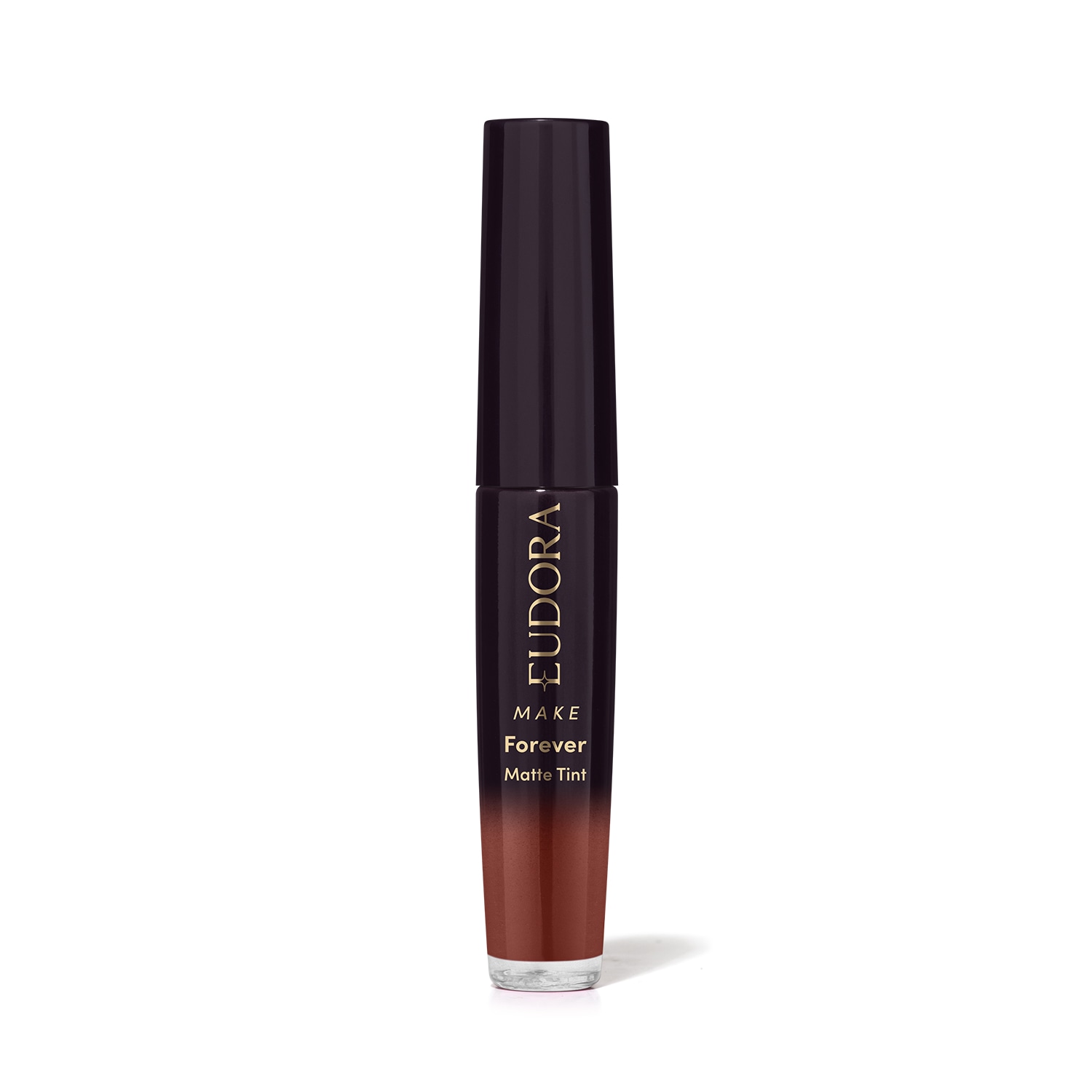 Batom Líquido Marrom Nude Icônico Eudora Make Forever Matte Tint 4ml