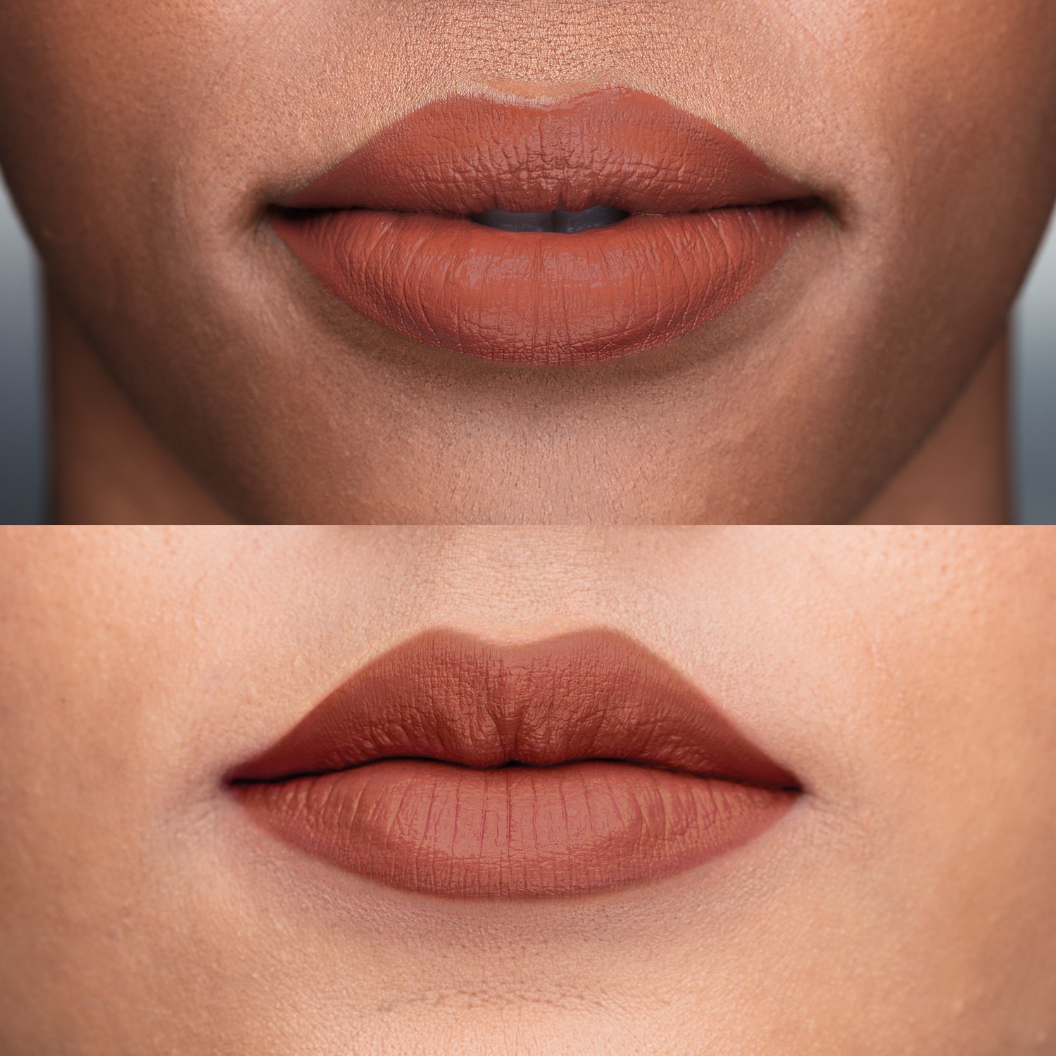 Batom Líquido Marrom Nude Icônico Eudora Make Forever Matte Tint 4ml