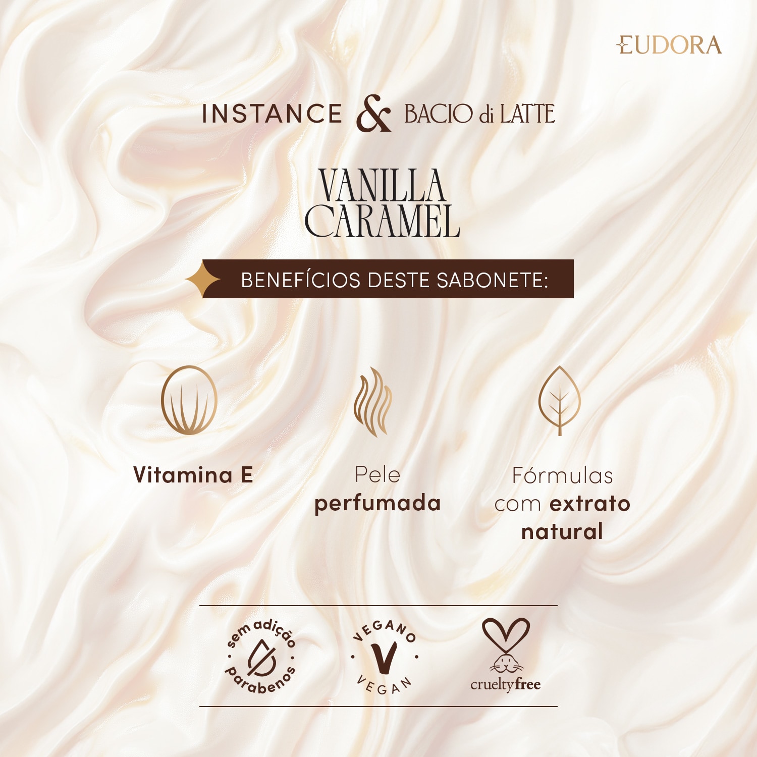 Sabonete em Calda Instance Vanilla Caramel 180ml