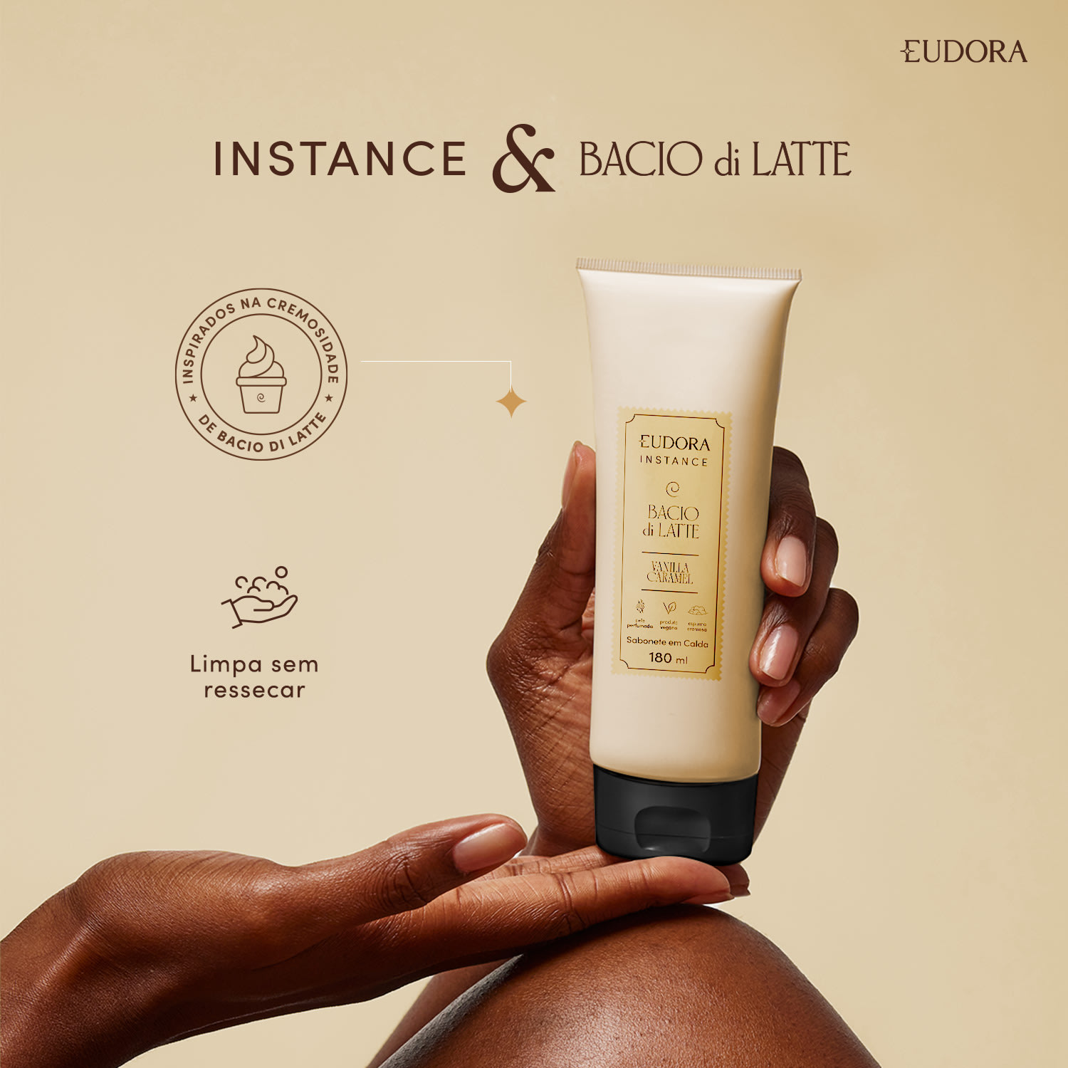 Sabonete em Calda Instance Vanilla Caramel 180ml