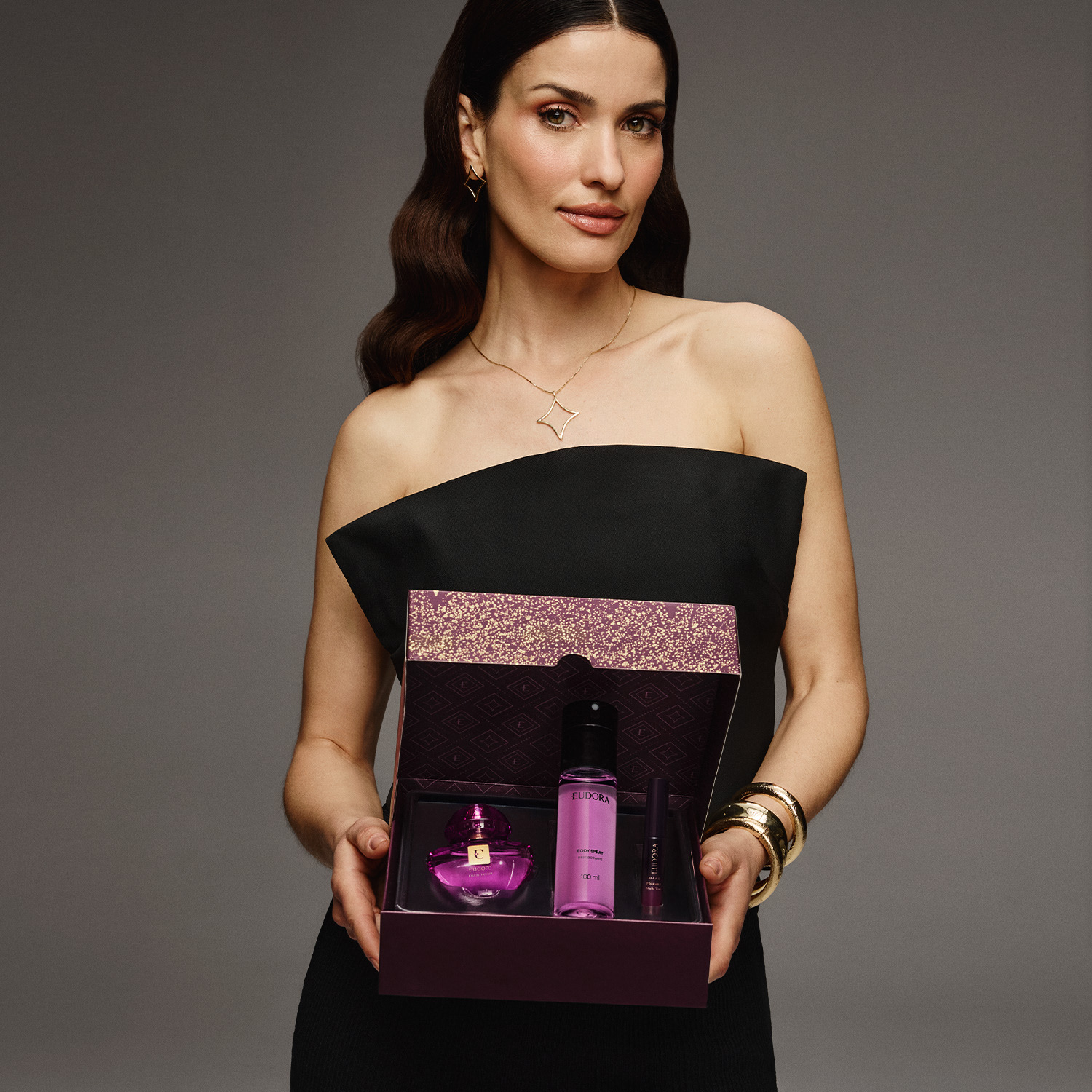 Kit Presente Eudora Roxo Lovers (3 itens)