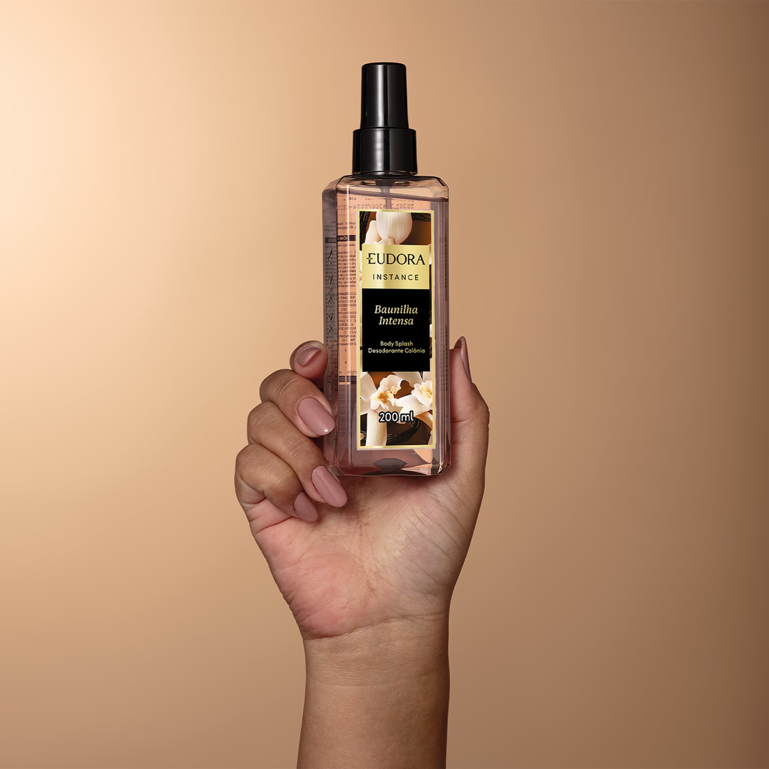 Body Splash Desodorante Colônia Instance Baunilha Intensa 200ml