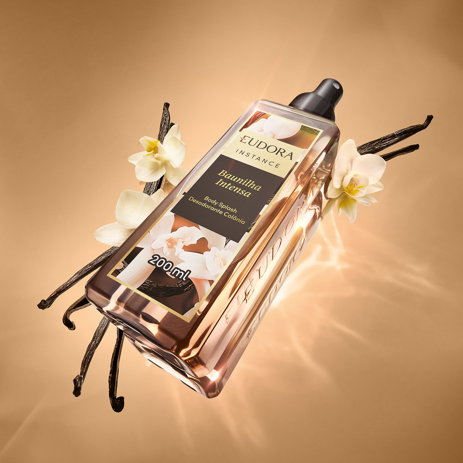 Body Splash Desodorante Colônia Instance Baunilha Intensa 200ml