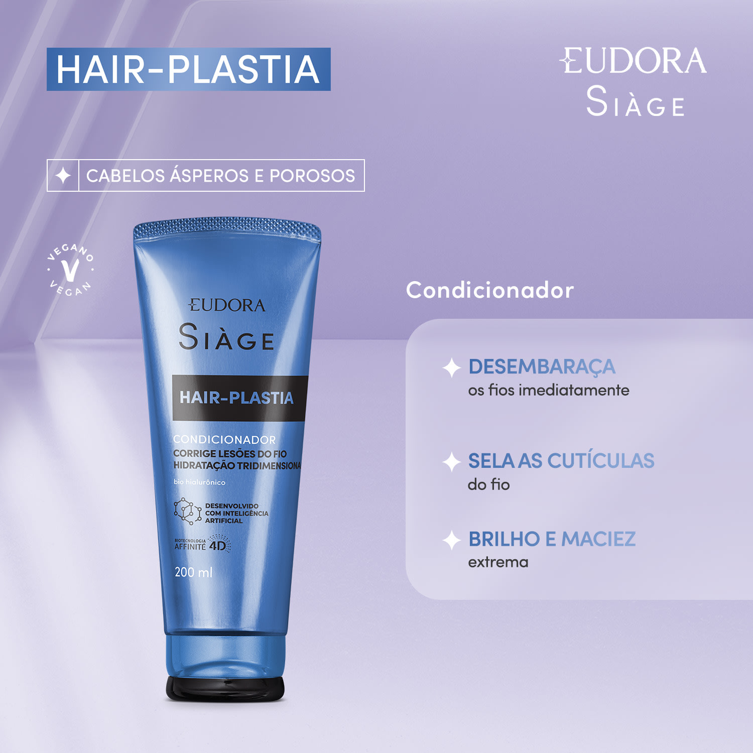 Siàge Condicionador Hair-Plastia 200ml 2