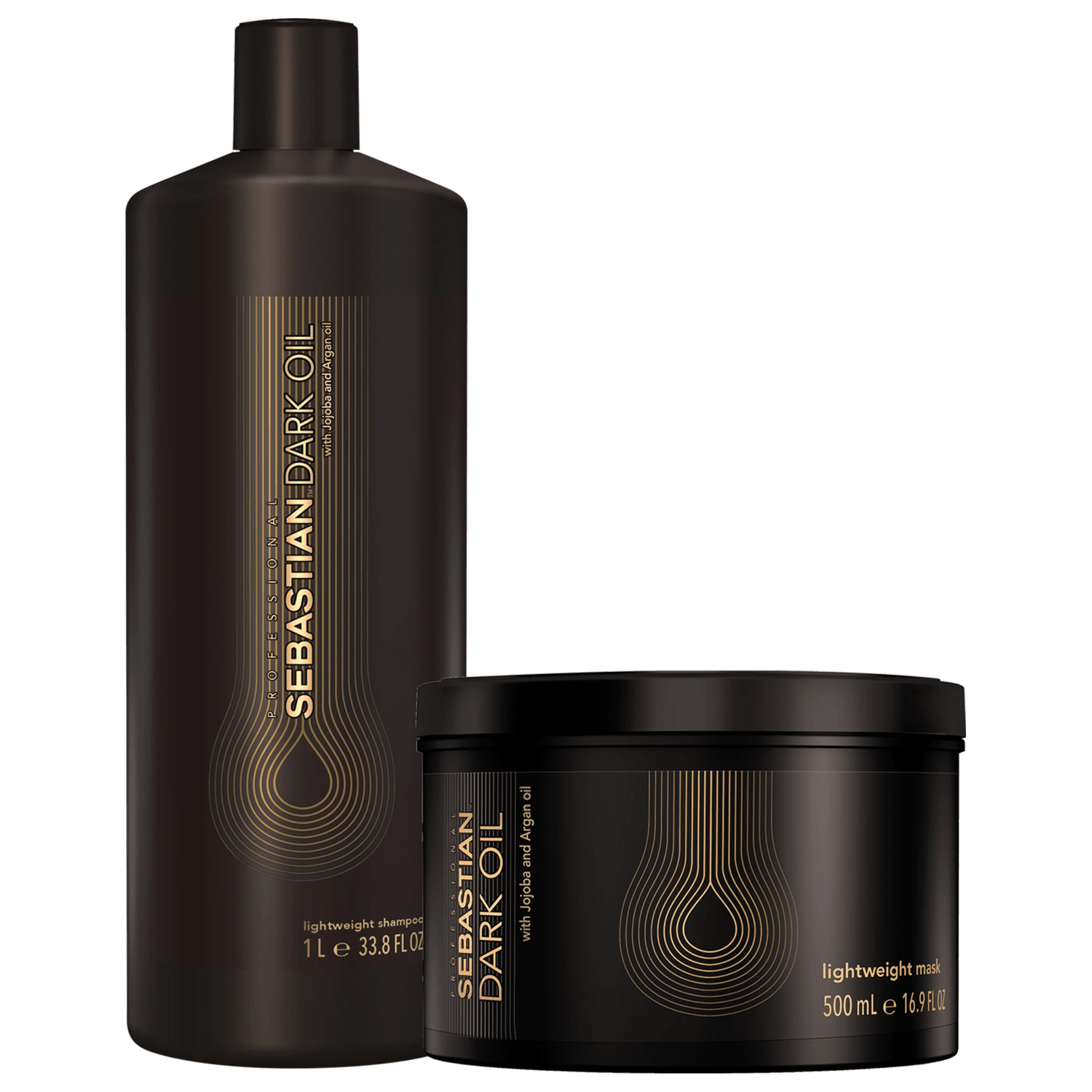 Kit Sebastian Professional Dark Oil Salon Duo Care (2 Produtos) Kit Sebastian Professional Dark Oil Salon Duo Care (2 Produtos)
