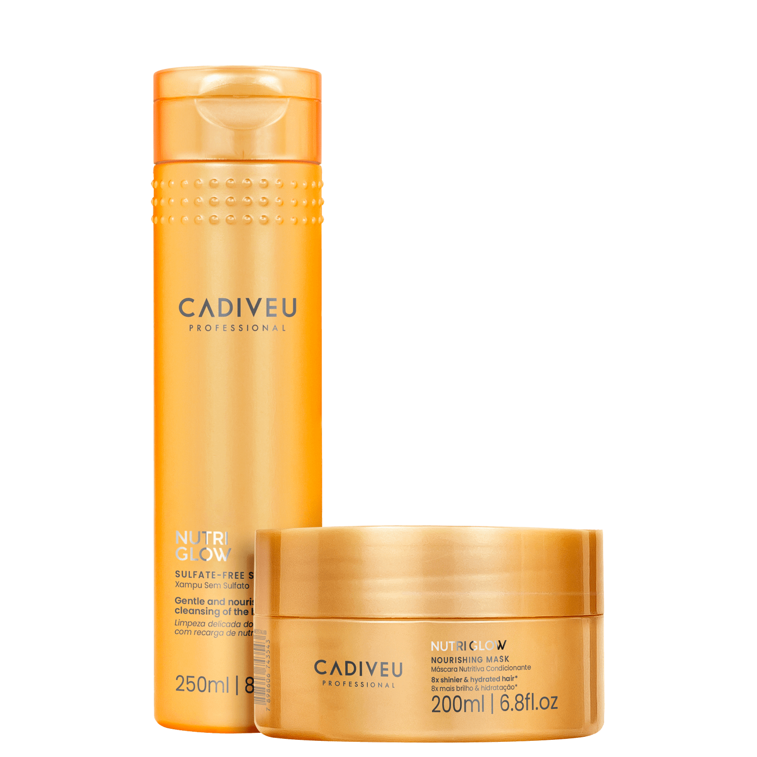 Kit Cadiveu Professional Nutri Glow Dupla (2 Produtos) Kit Cadiveu Professional Nutri Glow Dupla (2 Produtos)