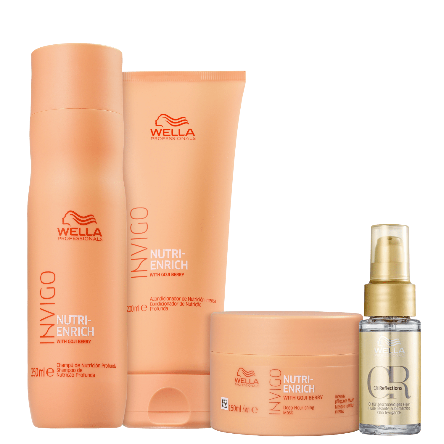 Kit Wella Professionals Invigo Nutri - Enrich Super Reflections (4 Produtos) Kit Wella Professionals Invigo Nutri - Enrich Super Reflections (4 Produtos)