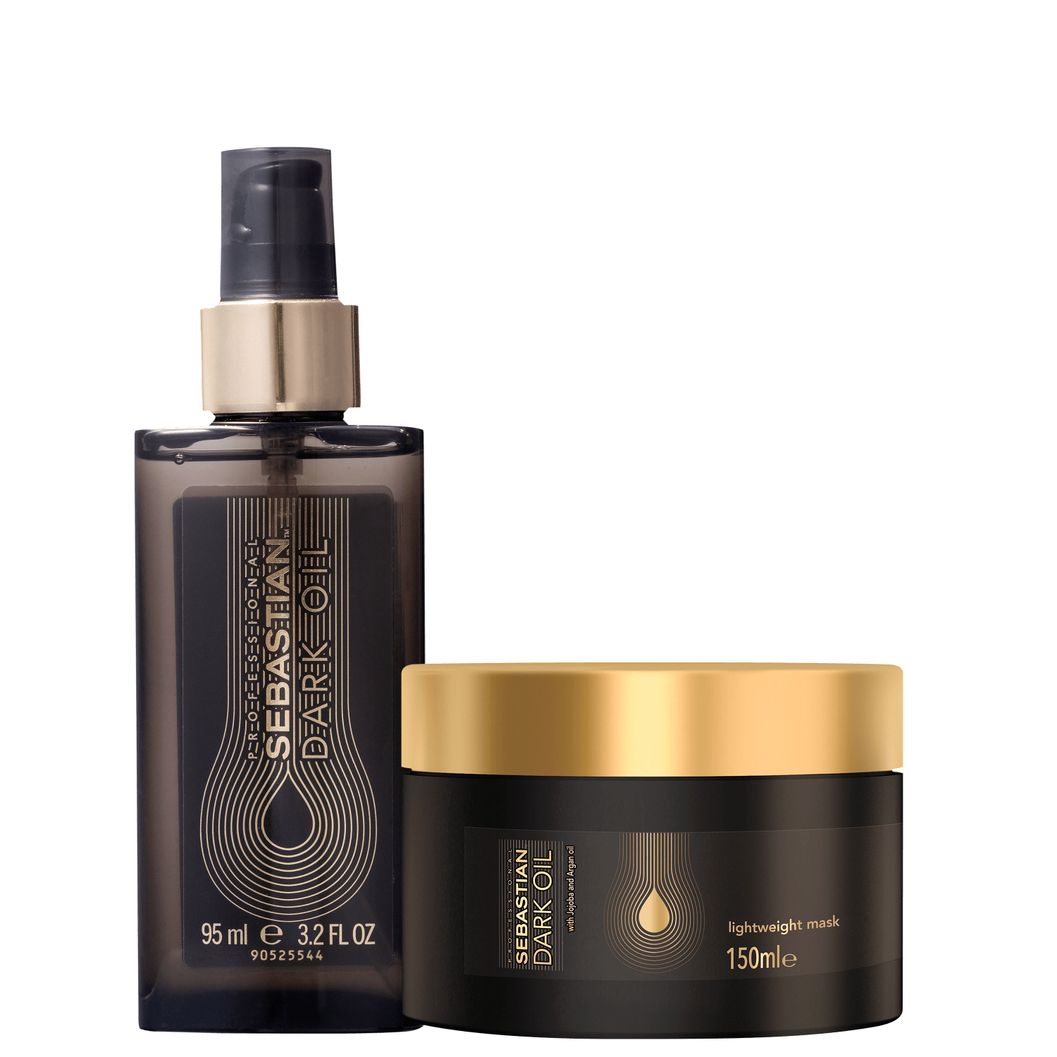Kit Sebastian Professional Dark Oil Mask Duo (2 Produtos) Kit Sebastian Professional Dark Oil Mask Duo (2 Produtos)