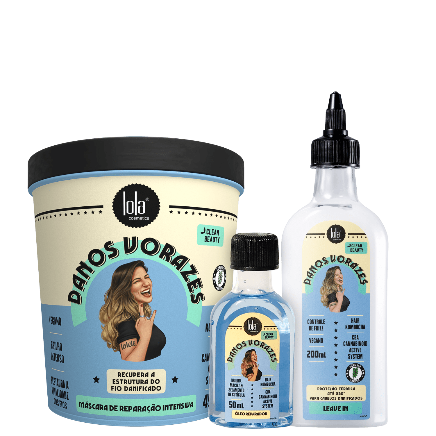 Kit Lola Cosmetics Danos Vorazes Tree (3 Produtos) Kit Lola Cosmetics Danos Vorazes Tree (3 Produtos)