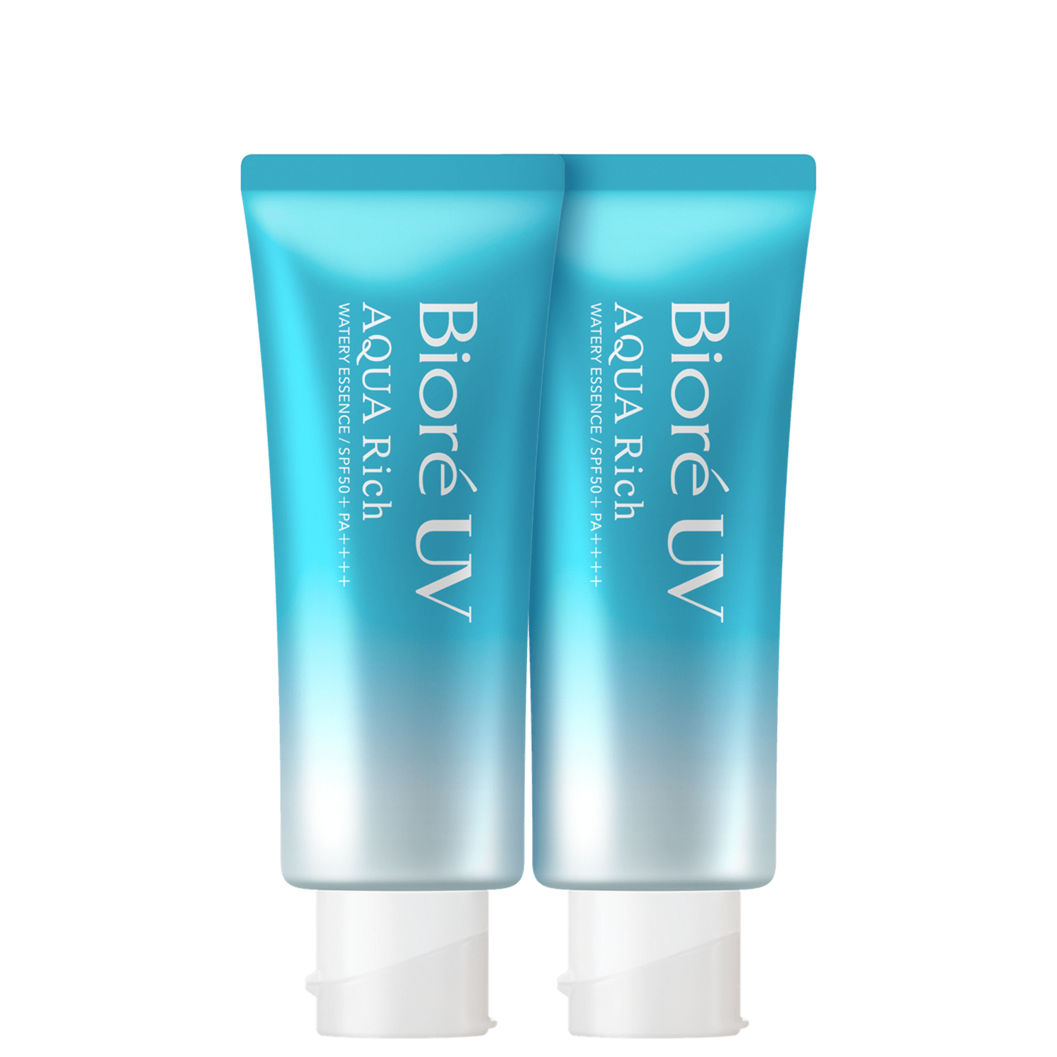 Kit Bioré Aqua Rich Watery Essence FPS 50 - Protetor Solar Facial e Corporal (2 Unidades)