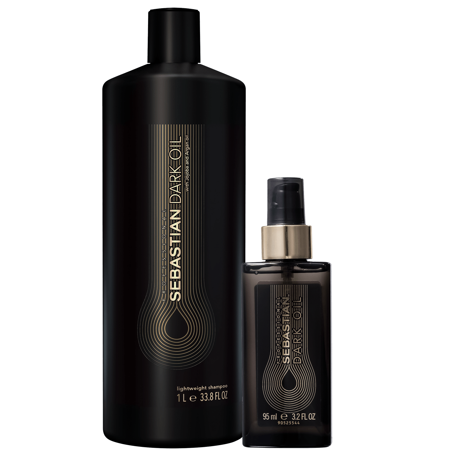 Kit Sebastian Professional Dark Oil Shampoo + Óleo (2 Produtos) Kit Sebastian Professional Dark Oil Shampoo + Óleo (2 Produtos)