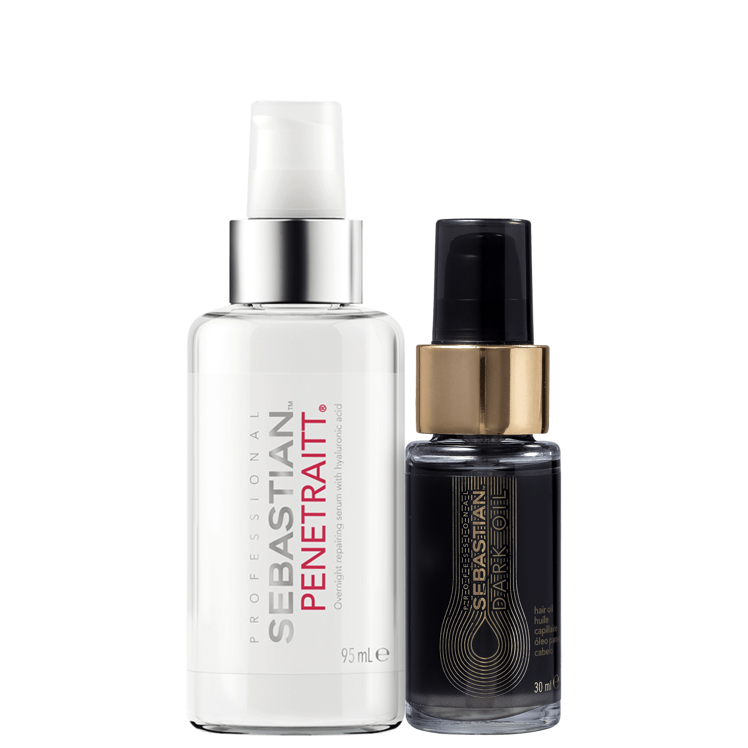 Kit Sebastian Professional Penetraitt Sérum + Dark Oil (2 Produtos) Kit Sebastian Professional Penetraitt Sérum + Dark Oil (2 Produtos)