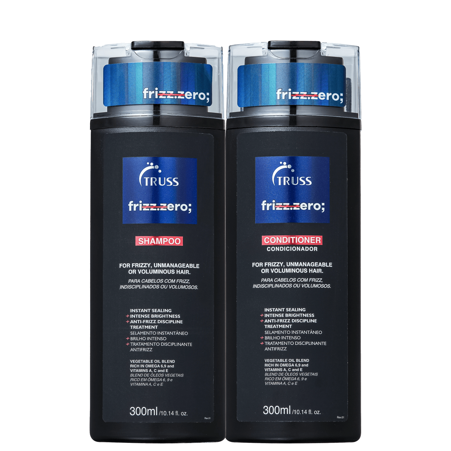 Kit TRUSS Frizz Zero Duplo Cuidado (2 Produtos) Kit TRUSS Frizz Zero Duplo Cuidado (2 Produtos)