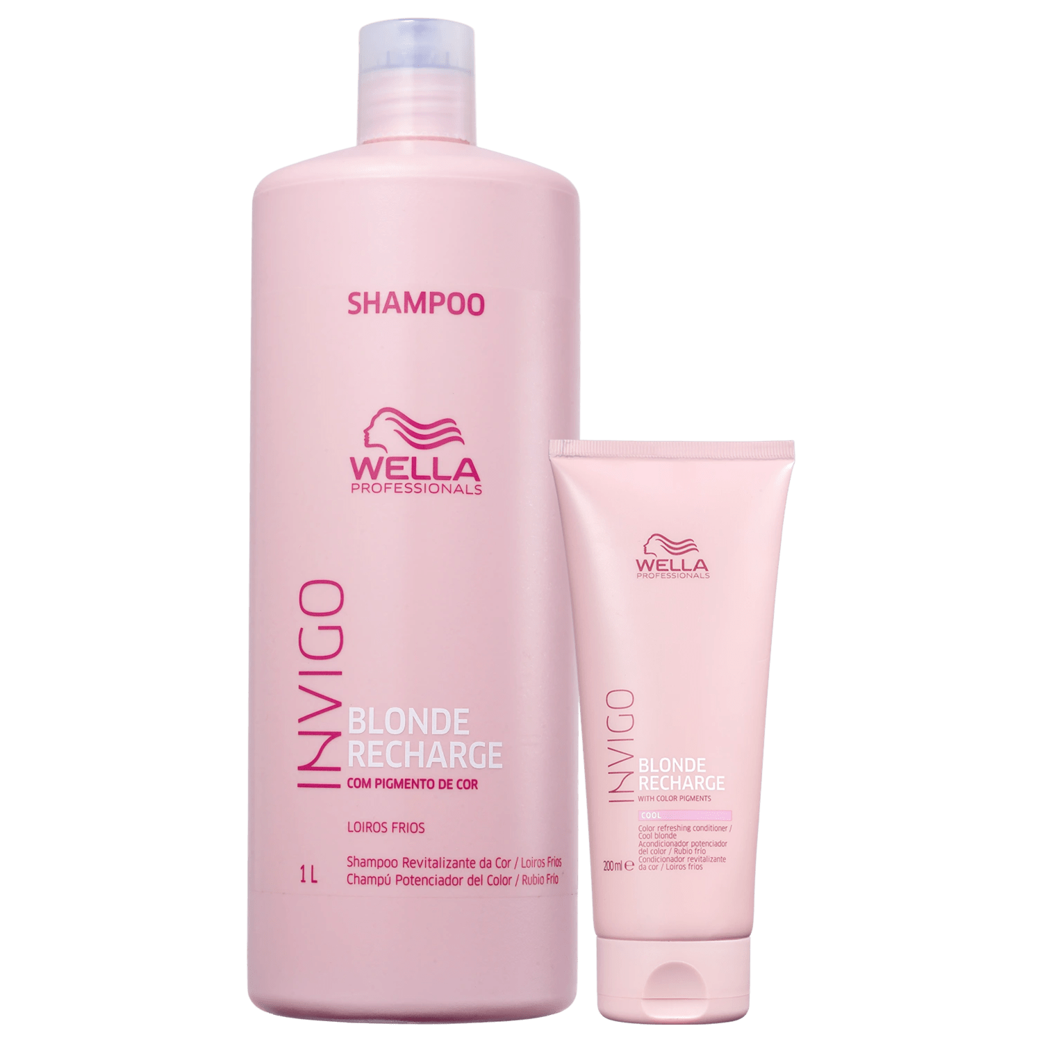 Kit Wella Professionals Invigo Blonde Recharge Duo Treatment (2 Produtos) Kit Wella Professionals Invigo Blonde Recharge Duo Treatment (2 Produtos)