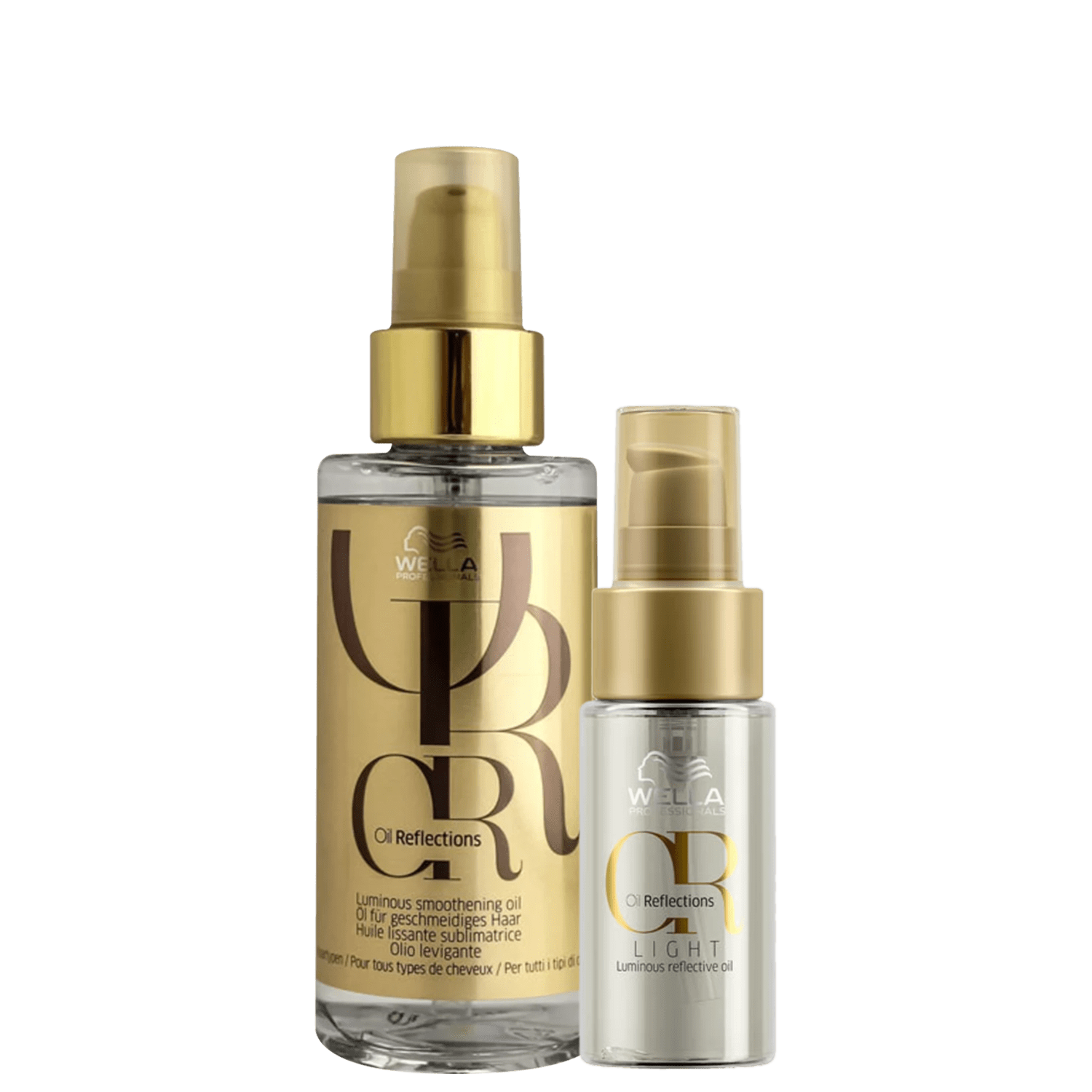 Kit Wella Professionals Oil Reflections Super + Light (2 Produtos) Kit Wella Professionals Oil Reflections Super + Light (2 Produtos)