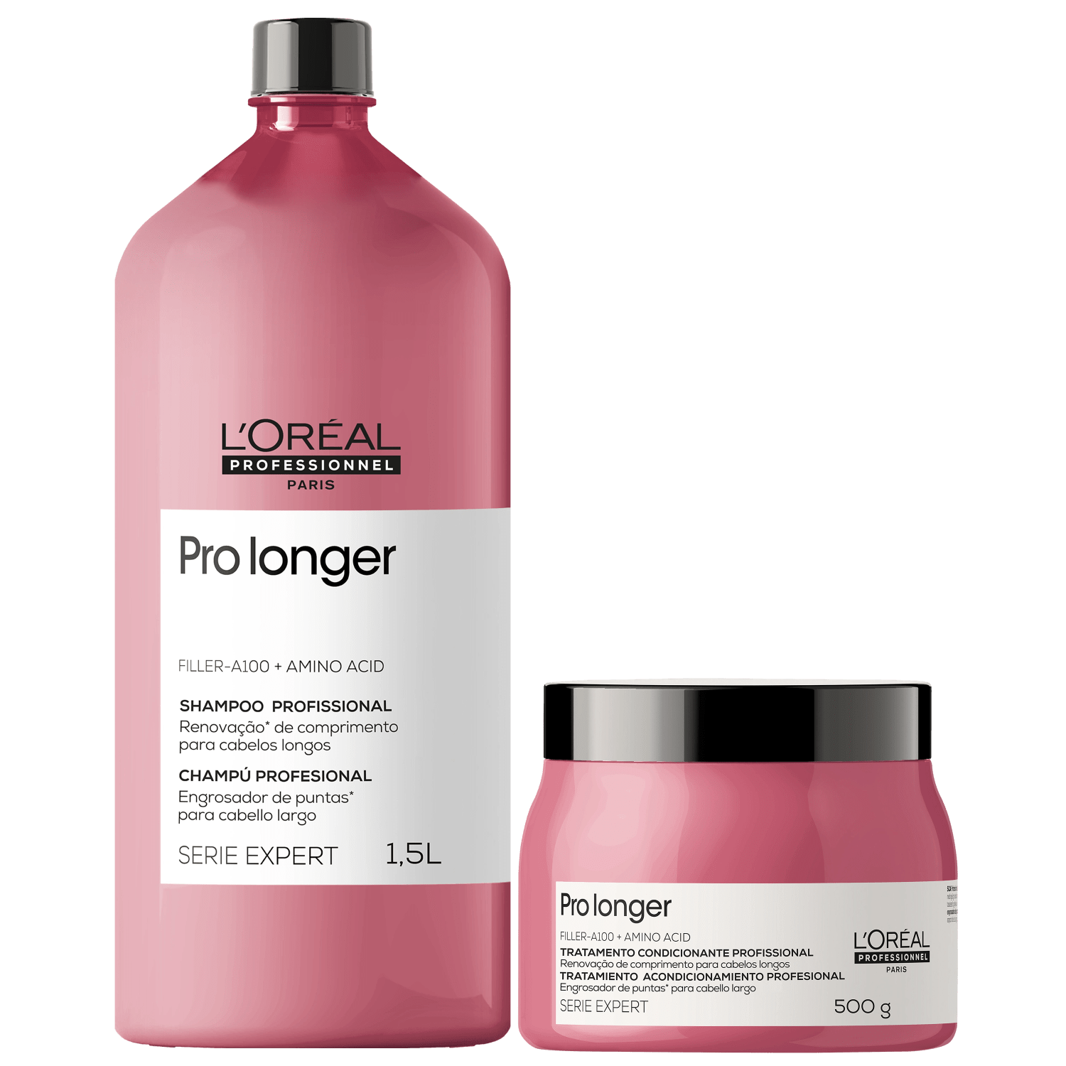Kit L'Oréal Professionnel Serie Expert Pro Longer Double Care (2 Produtos) Kit L'Oréal Professionnel Serie Expert Pro Longer Double Care (2 Produtos)