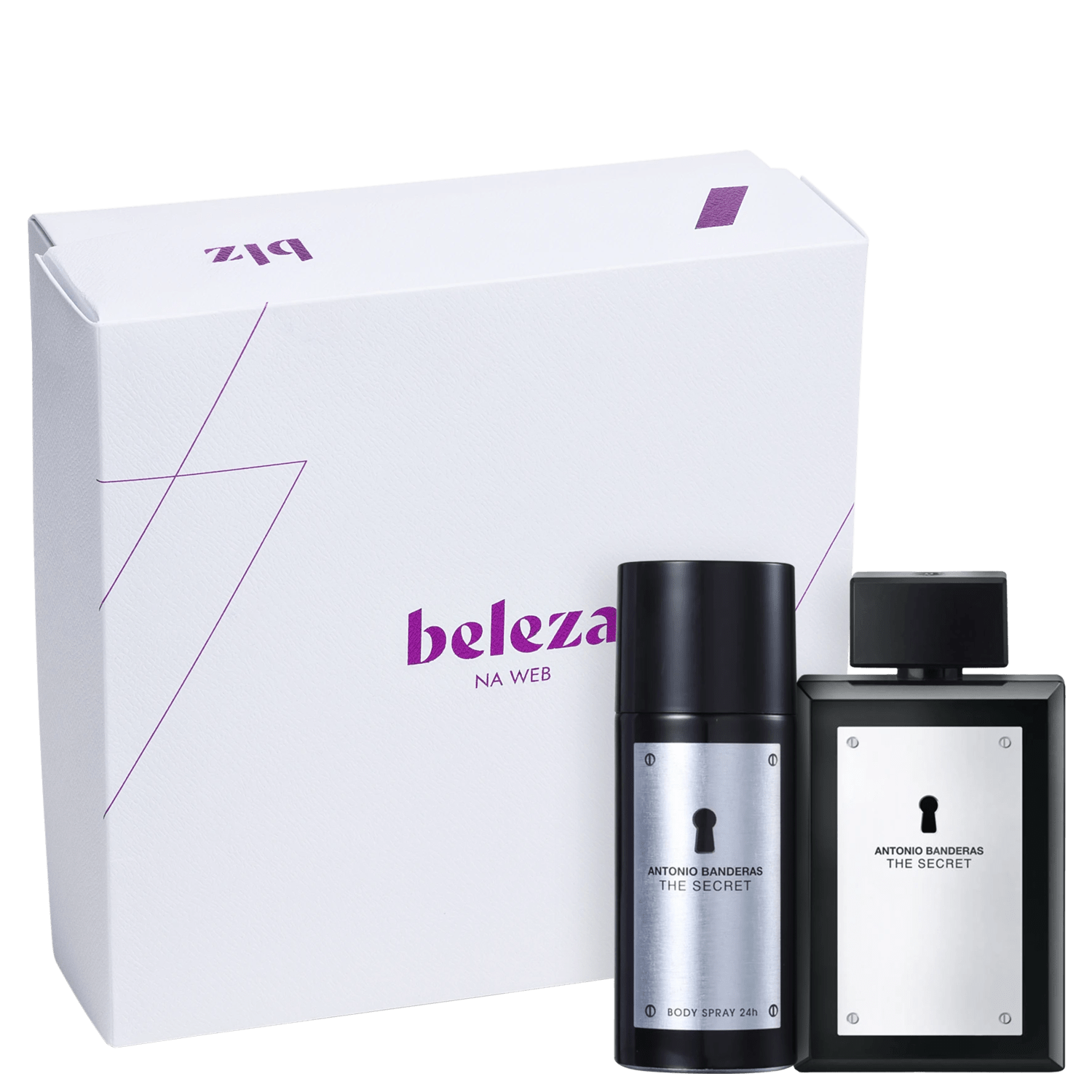 Conjunto Beleza na Web The Secret Banderas (3 Produtos) Conjunto Beleza na Web The Secret Banderas (3 Produtos)