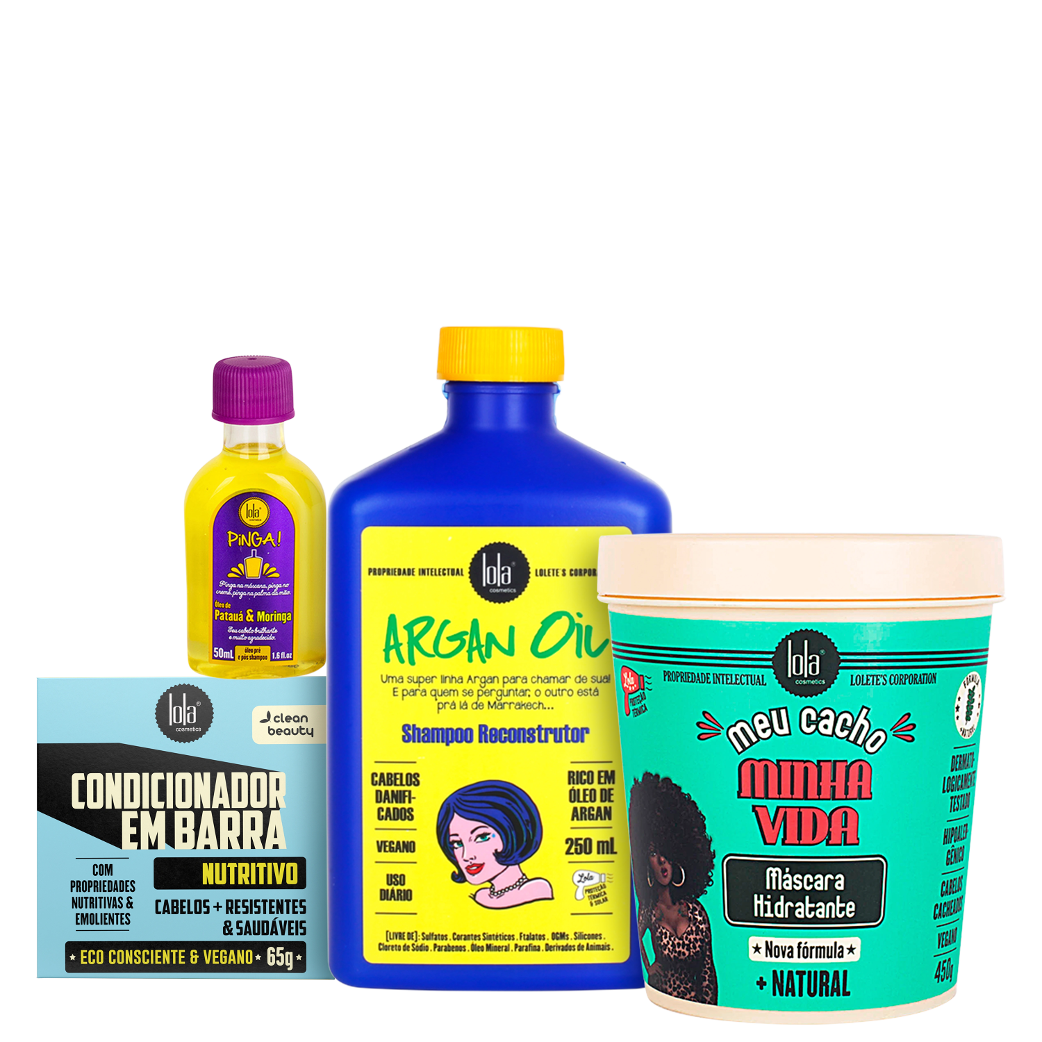 Kit Lola From Rio Power Treatment (4 Produtos) Kit Lola From Rio Power Treatment (4 Produtos)