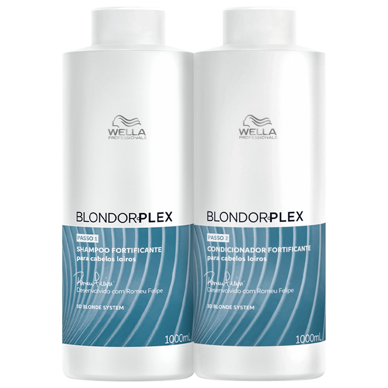 Kit Wella Professionals BlondorPlex Litro (2 Produtos) Kit Wella Professionals BlondorPlex Litro (2 Produtos)