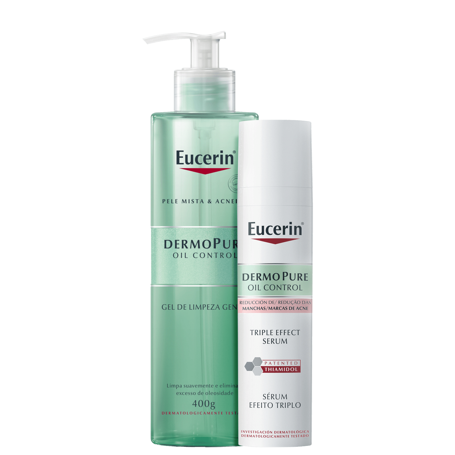 Kit Eucerin DermoPure Oil Control Rotina de Skincare (2 Produtos) Kit Eucerin DermoPure Oil Control Rotina de Skincare (2 Produtos)