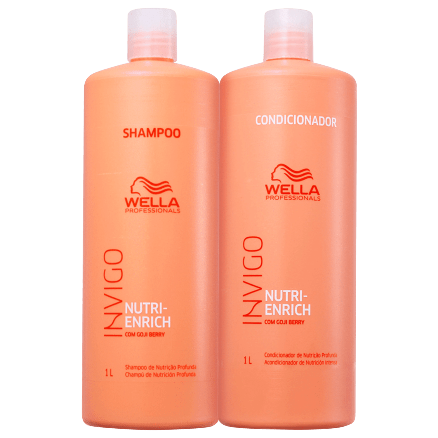 Kit Wella Professionals Invigo Nutri - Enrich Salon Size Duo (2 Produtos) Kit Wella Professionals Invigo Nutri - Enrich Salon Size Duo (2 Produtos)