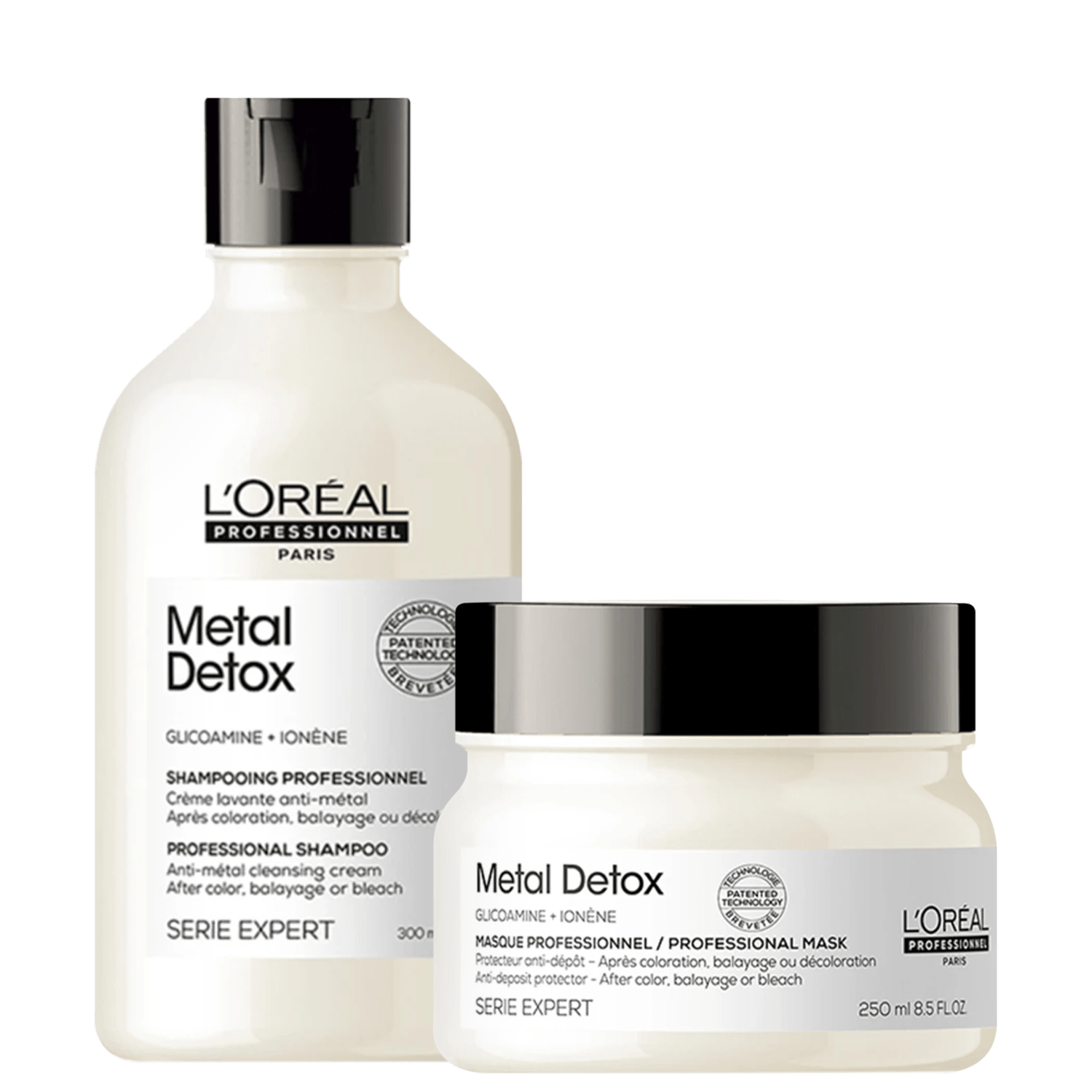 Kit L'Oréal Professionnel Metal Detox Duplo (2 Produtos) Kit L'Oréal Professionnel Metal Detox Duplo (2 Produtos)