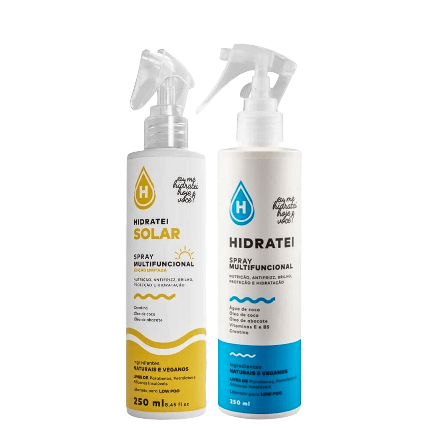 Kit Hidratei Sprays Multifuncionais (2 Produtos) Kit Hidratei Sprays Multifuncionais (2 Produtos)