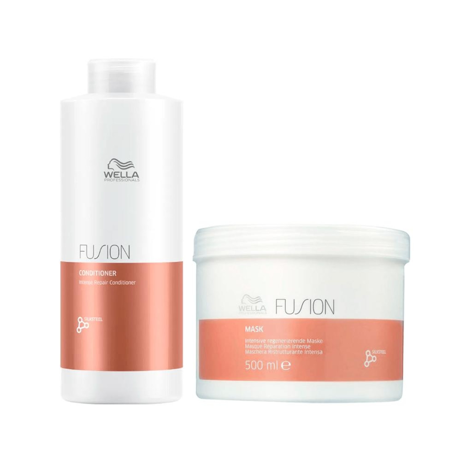 Kit Wella Professionals Duplo Fusion Salon (2 Produtos) Kit Wella Professionals Duplo Fusion Salon (2 Produtos)