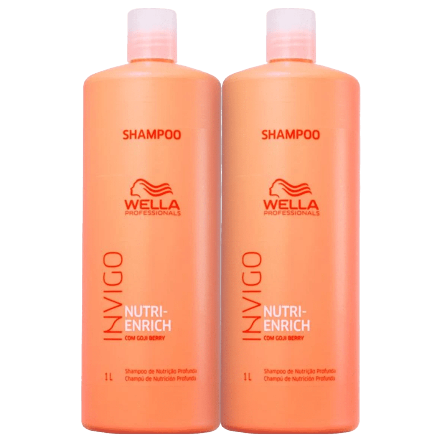 Kit Wella Professionals Invigo Nutri - Enrich Double Shampoo Salon (2 Unidades) Kit Wella Professionals Invigo Nutri - Enrich Double Shampoo Salon (2 Unidades)
