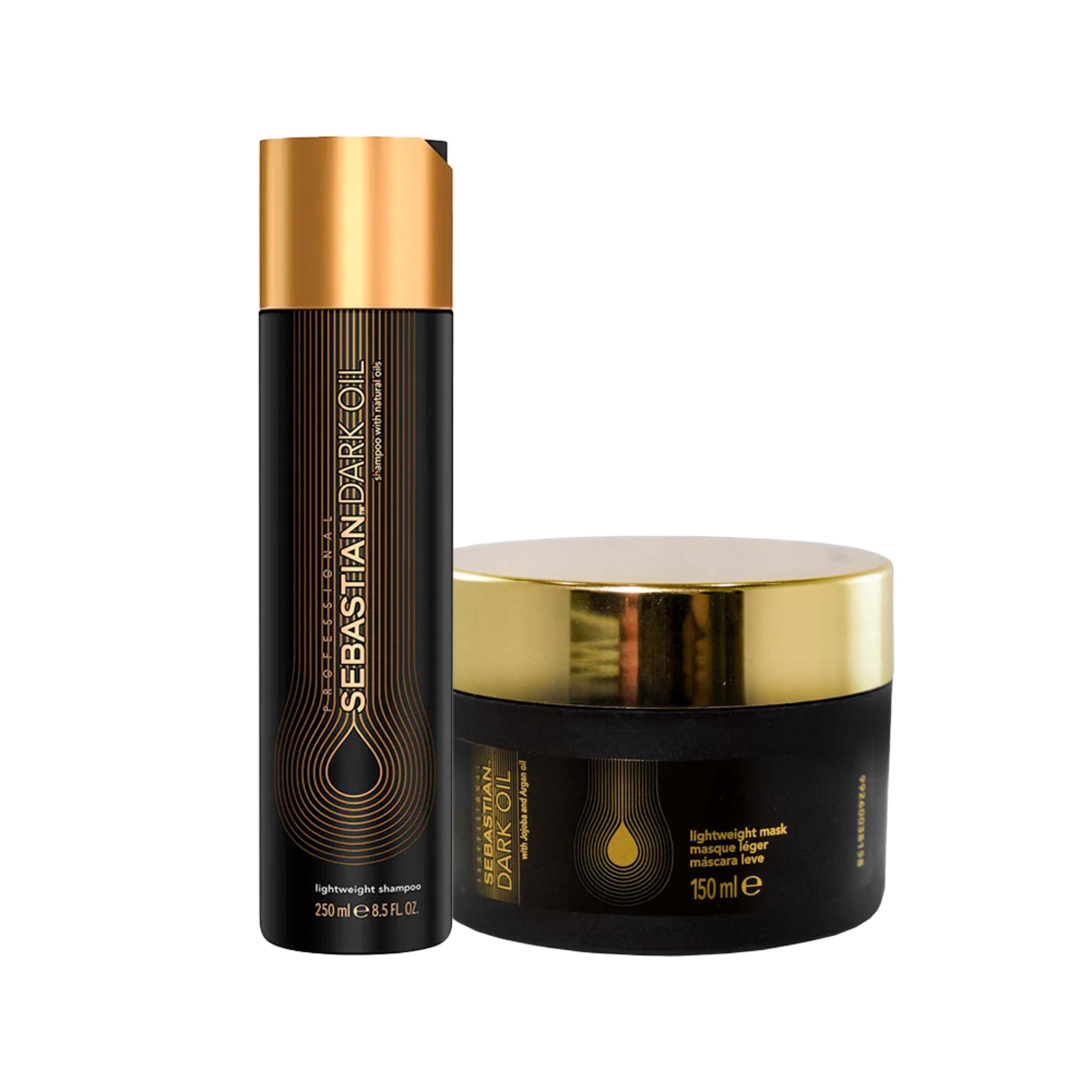 Kit Sebastian Professional Dark Oil Nutrição (2 Produtos) Kit Sebastian Professional Dark Oil Nutrição (2 Produtos)