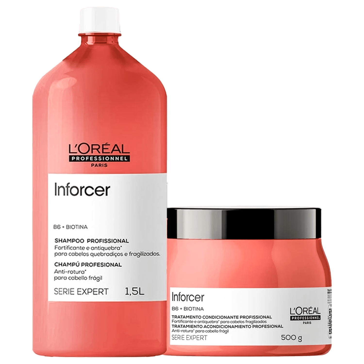 Kit L'Oréal Professionnel Expert Inforcer Salon Duo (2 Produtos) Kit L'Oréal Professionnel Expert Inforcer Salon Duo (2 Produtos)