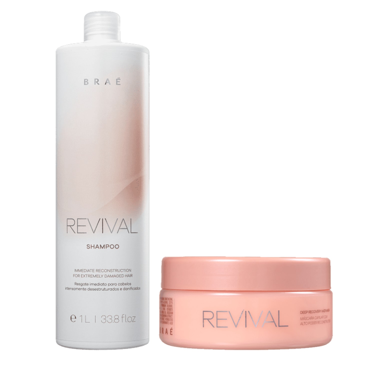 Kit Braé Revival Reconstrução (2 Produtos) Kit Braé Revival Reconstrução (2 Produtos)