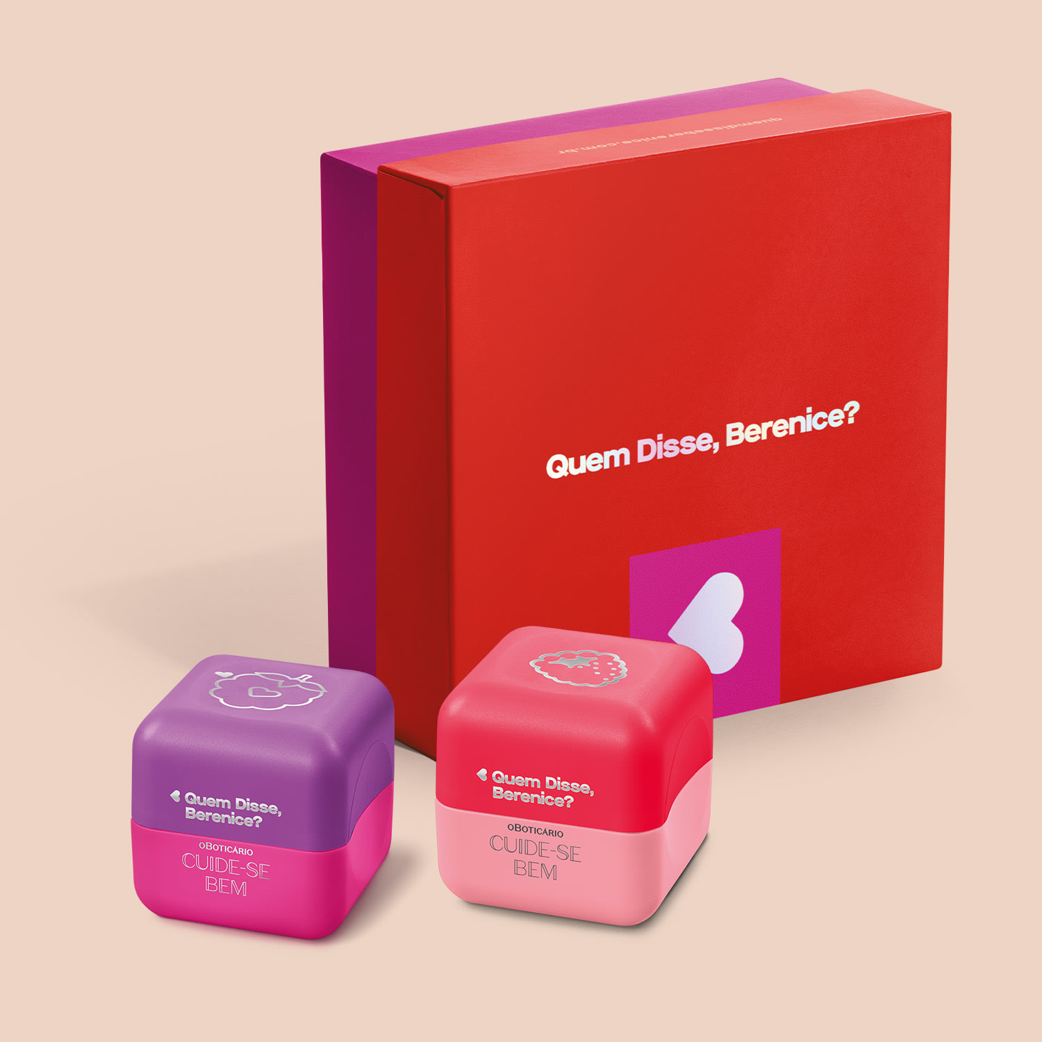 Kit Quem Disse, Berenice? Cuide-se Bem Feira: Amoruda e Framboesa (3 Produtos)