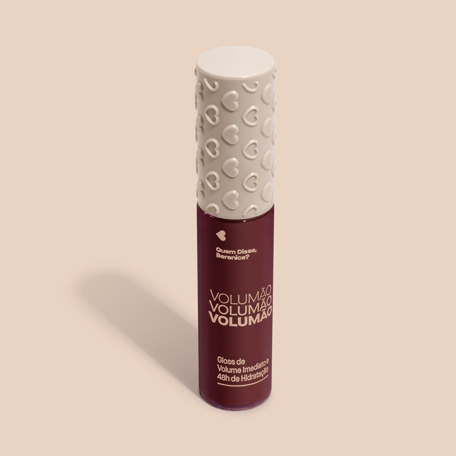 Gloss Labial Vermelho Cereja Explosão Volumão Quem Disse, Berenice? 9,5ml