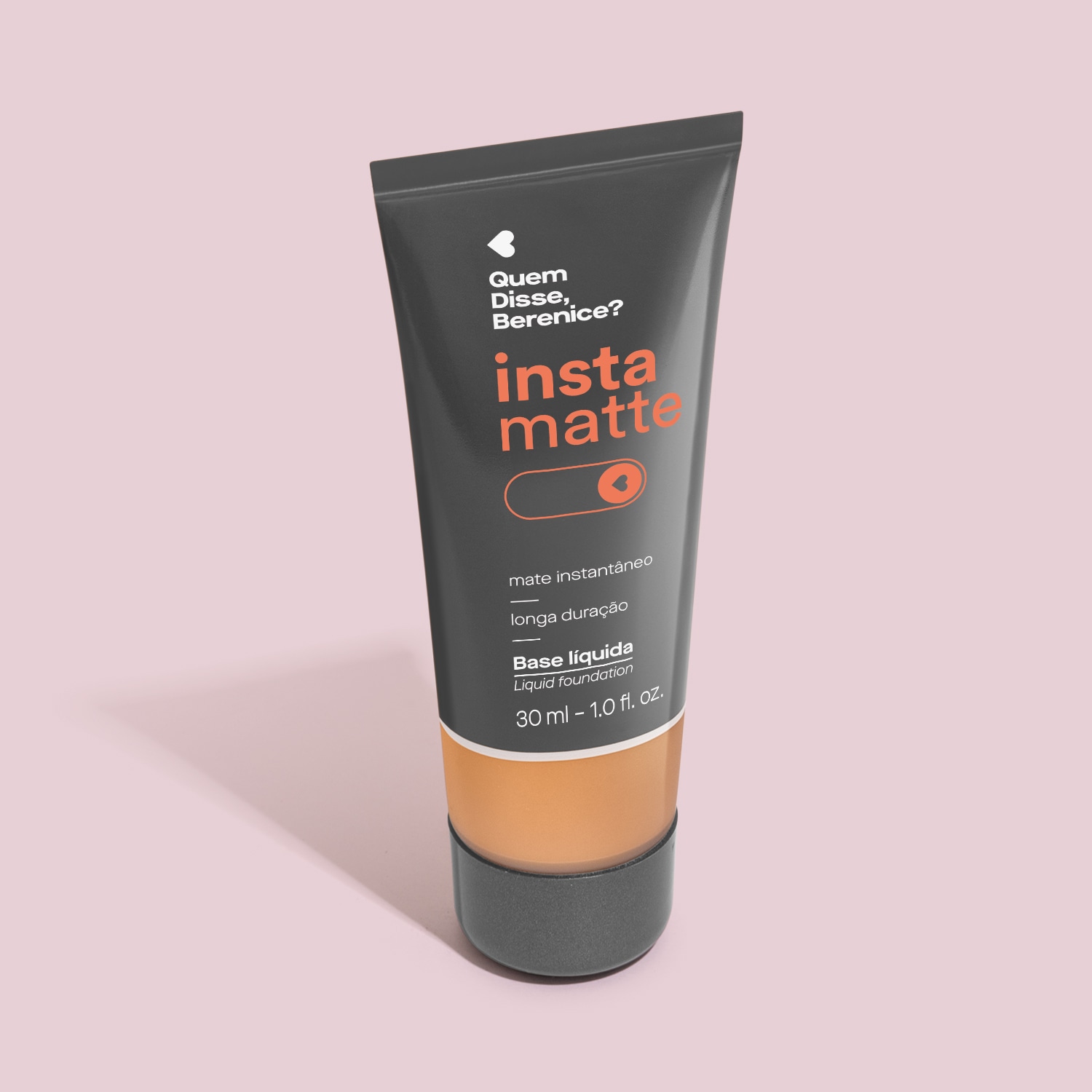 Base Líquida Instamatte Quem Disse, Berenice? Cor 250Q 30ml