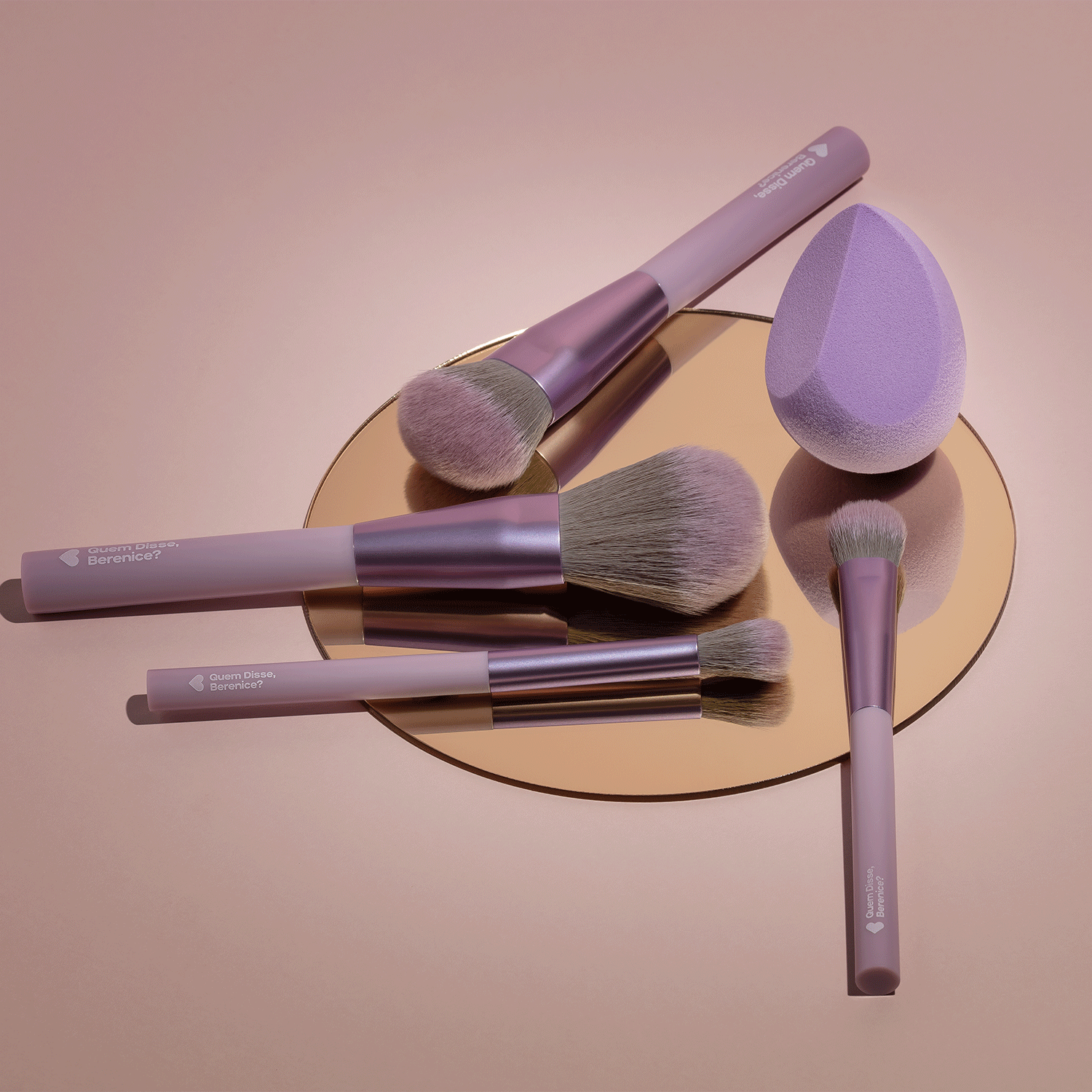 Kit de Pincéis Tudão Quem Disse, Berenice? (5 itens)