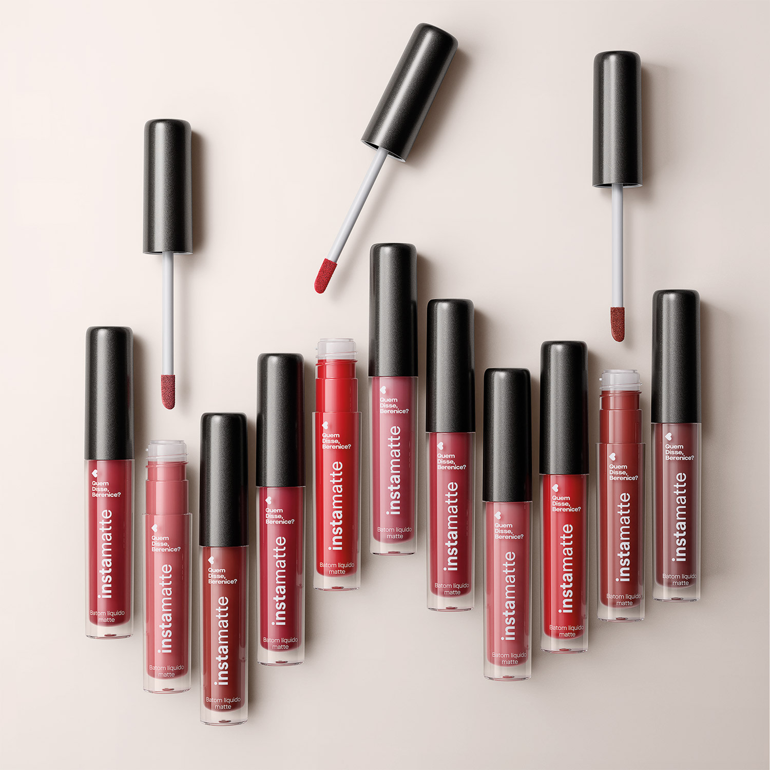 Batom Líquido Rosé RosetaliInstamatte Quem Disse Berenice? 4ml