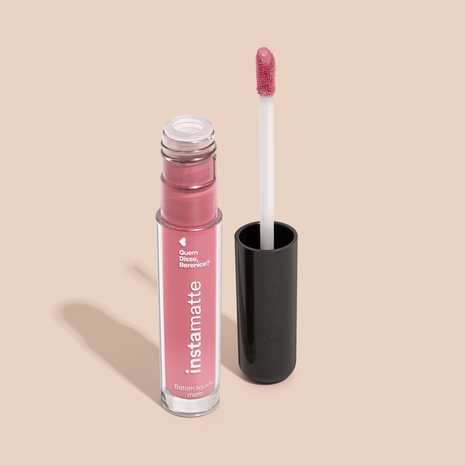 Batom Líquido Rosa Roseirali Instamatte Quem Disse Berenice? 4ml