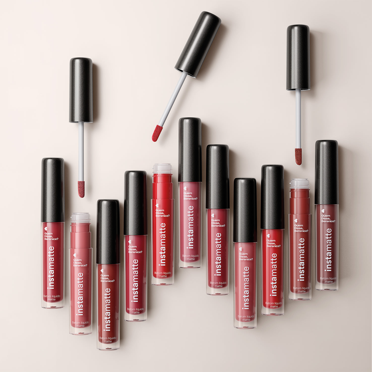 Batom Líquido Rosa Roseirali Instamatte Quem Disse Berenice? 4ml