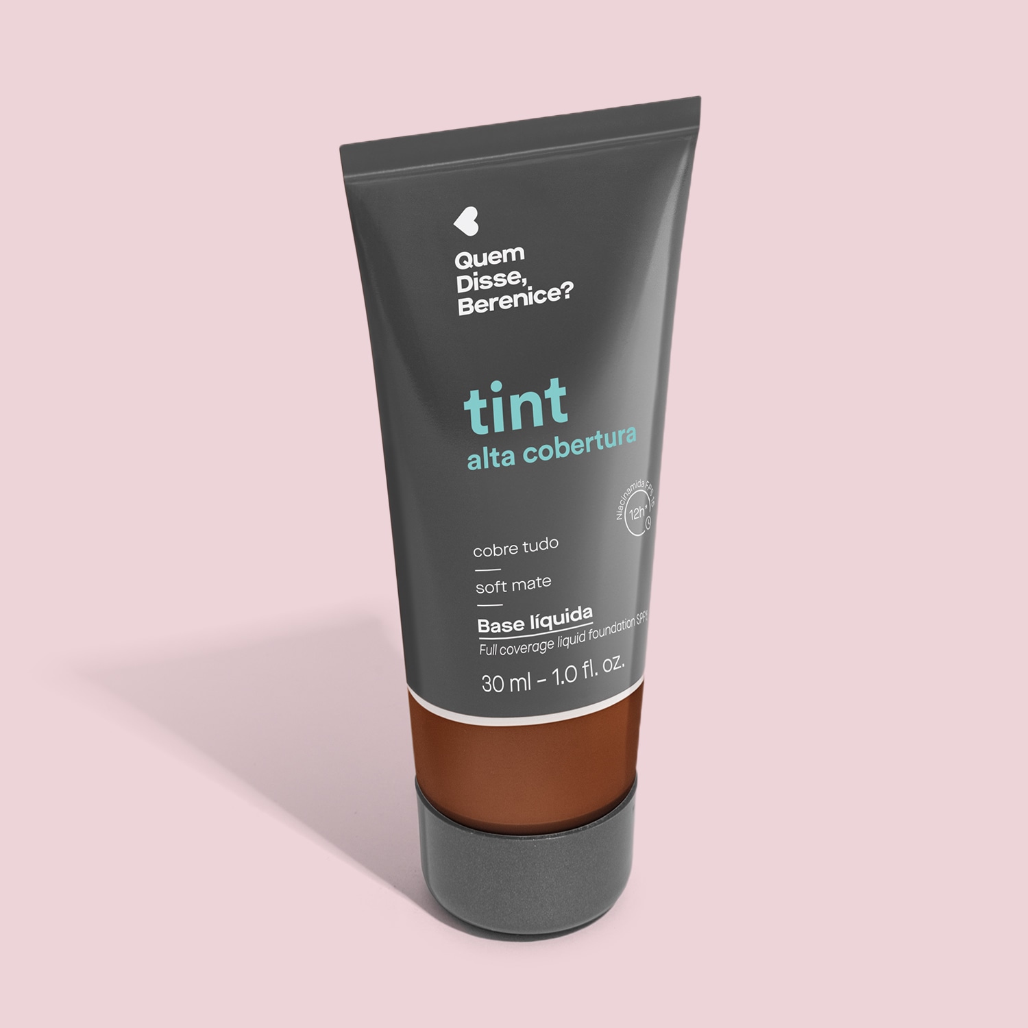 Base Líquida Tint Alta Cobertura Cor 320N Quem Disse, Berenice? 30ml