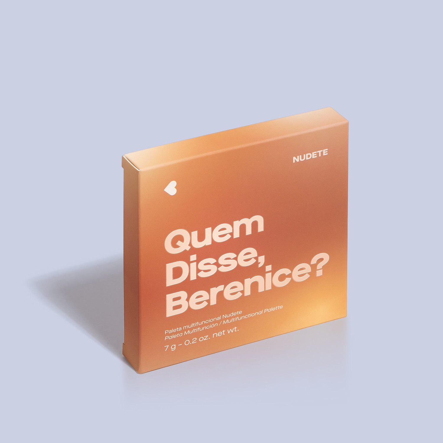 Paleta De Maquiagem Multifuncional Nudelele Quem Disse, Berenice? 7g