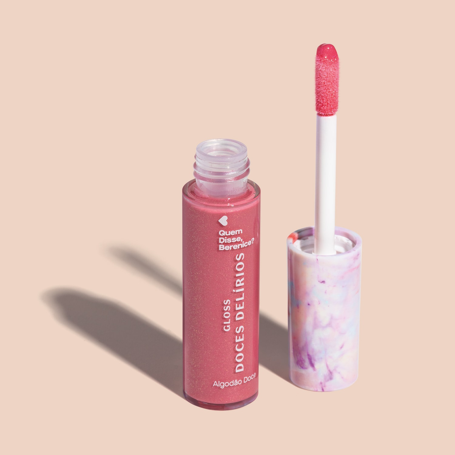 Gloss Labial Rosa Cuide - se Bem Doces DelĂrios AlgodĂŁo Doce Quem disse, Berenice? 10ml Gloss Labial Rosa Cuide - se Bem Doces DelĂrios AlgodĂŁo Doce Quem disse, Berenice? 10ml