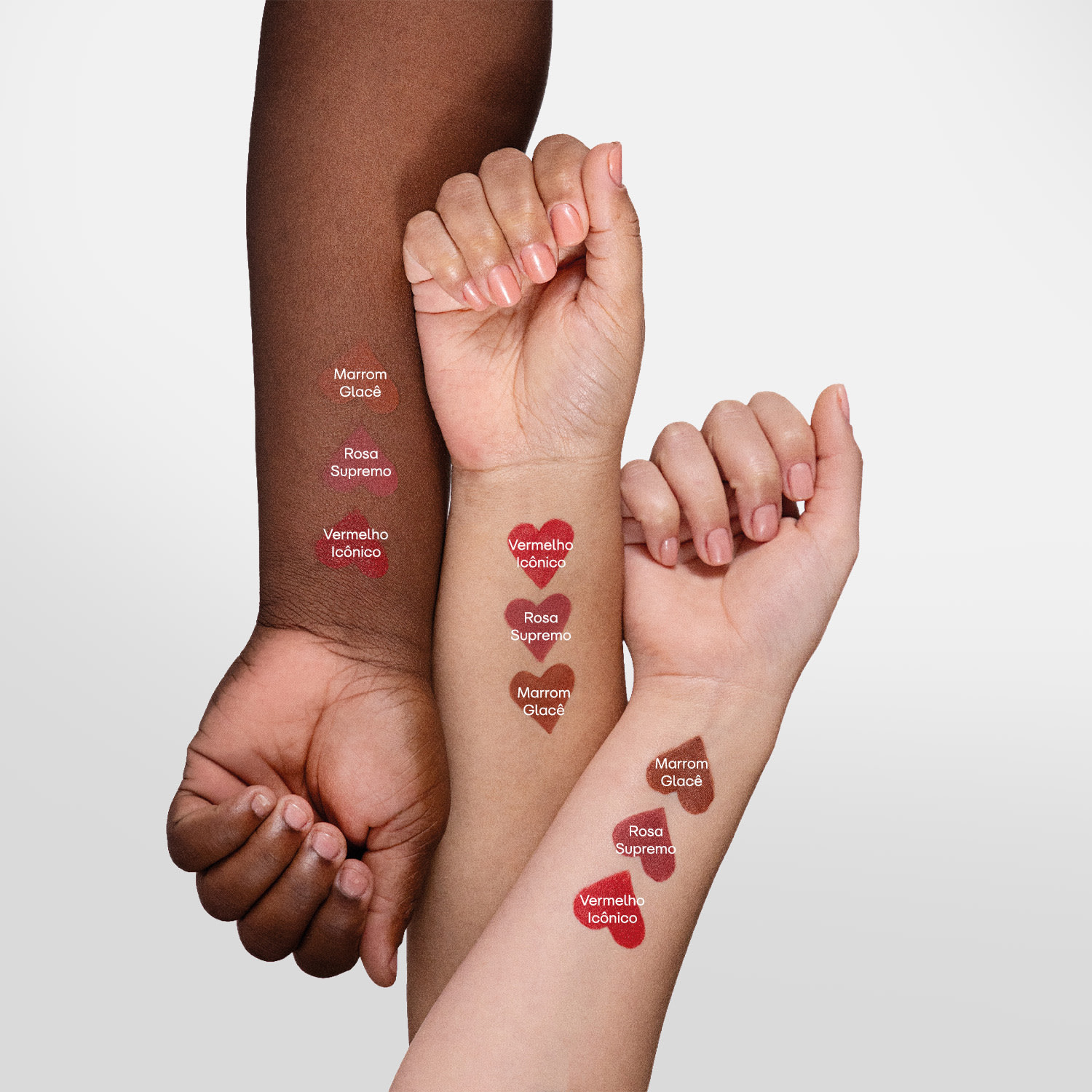 Batom Semi Mate Vermelho Icônico POP Quem Disse, Berenice? 3,6g