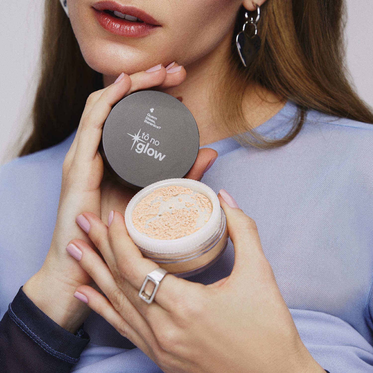 Pó Solto Translúcido Tô No Glow Quem Disse, Berenice? Cor 4 9g