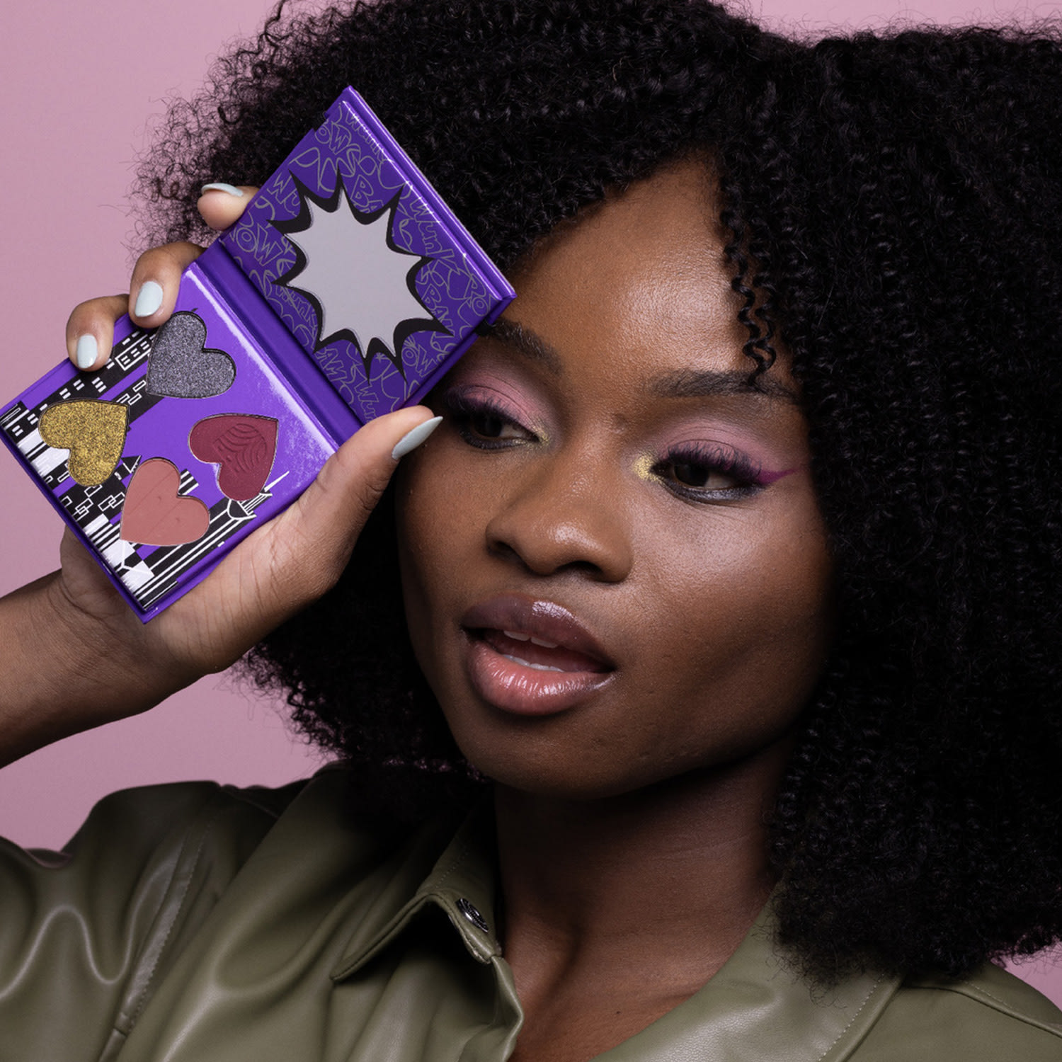 Mini Paleta De Sombras Chame As Meninas Quem Disse, Berenice? Meninas Super Poderosas 4g