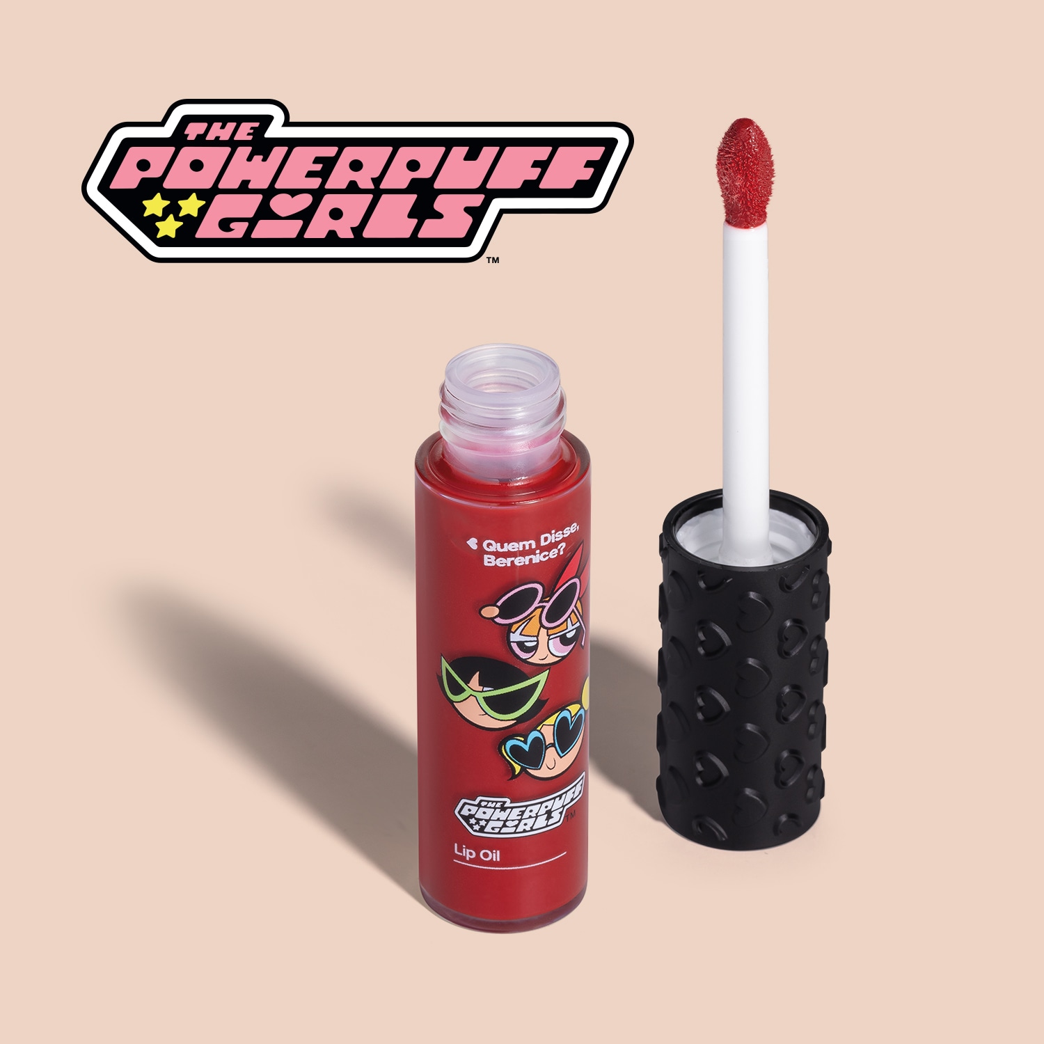 Lip Oil Vermelho Me Sigam, Meninas! Quem Disse, Berenice? As Meninas Super Poderosas 9,5ml Lip Oil Vermelho Me Sigam, Meninas! Quem Disse, Berenice? As Meninas Super Poderosas 9,5ml