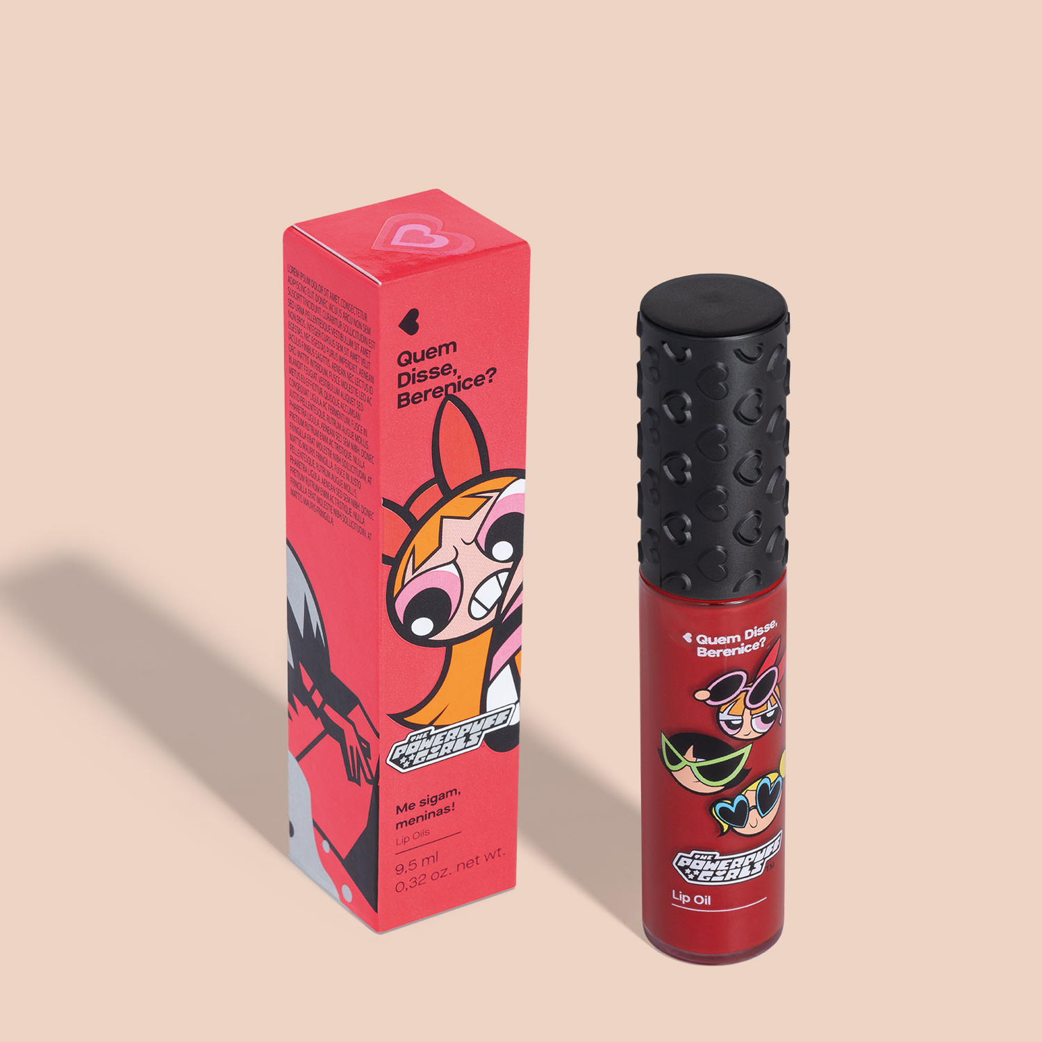 Lip Oil Vermelho Me Sigam, Meninas! Quem Disse, Berenice? As Meninas Super Poderosas 9,5ml