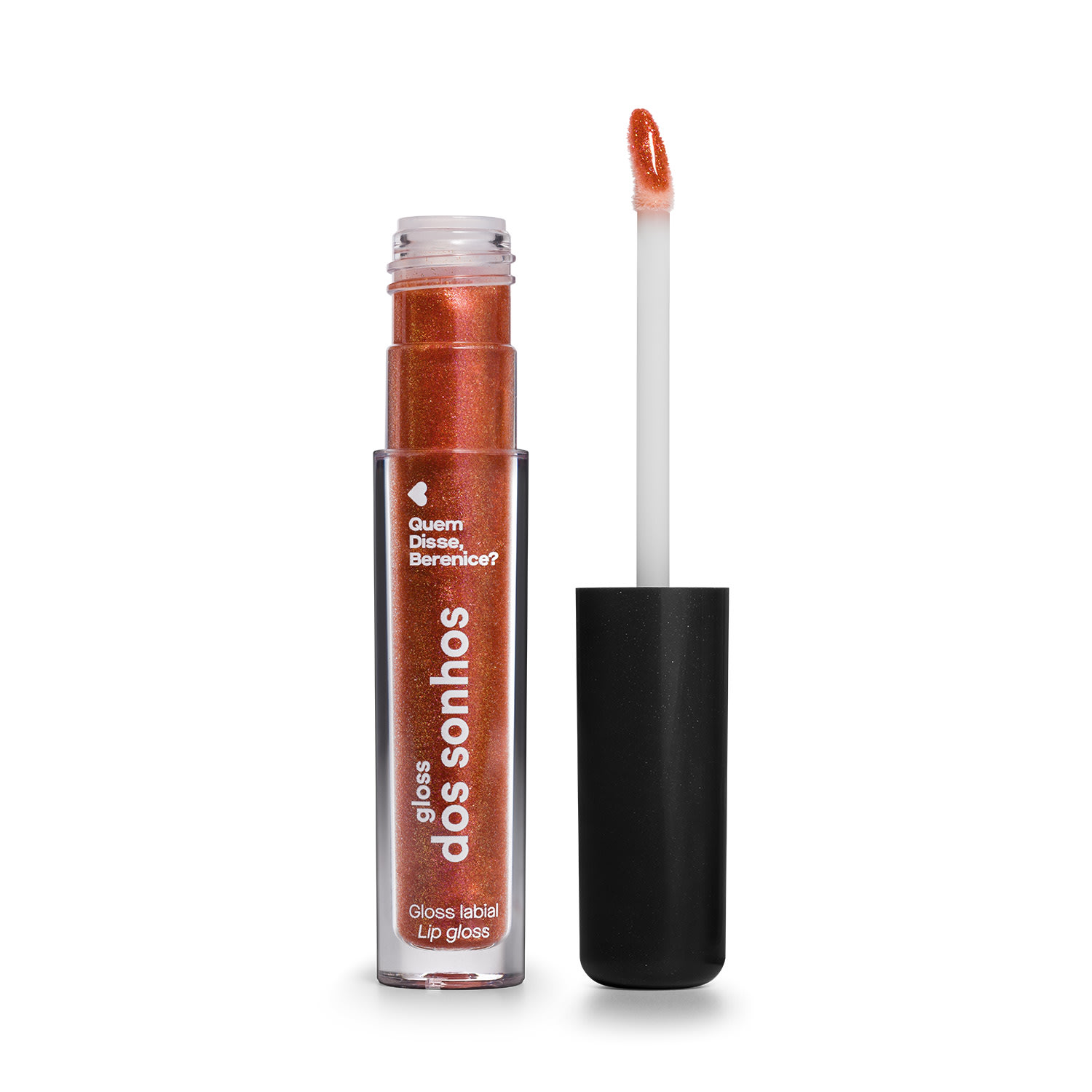 Gloss Labial Marrom Avermelhado Dos Sonhos Especial Quem Disse, Berenice? 4ml