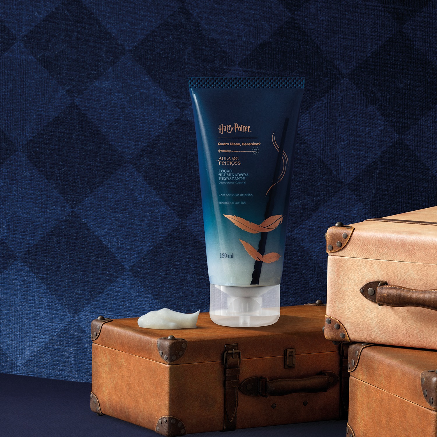 Loção Iluminadora Desodorante Corporal Harry Potter Quem Disse, Berenice? Aula de Feitiços 180ml